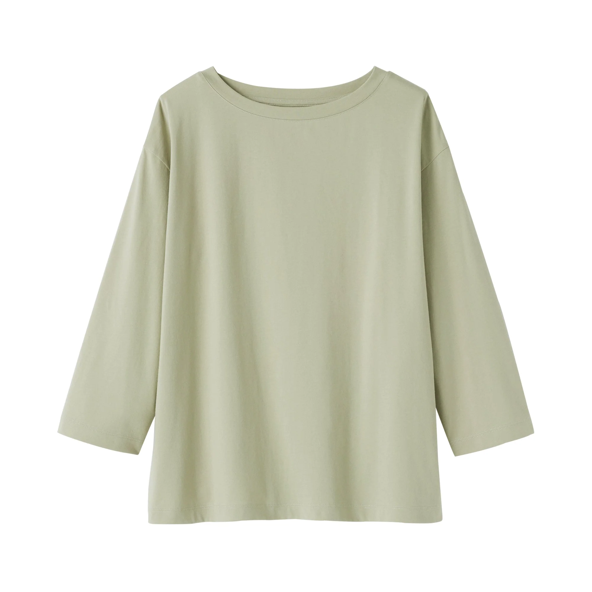 Jersey Boat Neck T-Shirt - Image 24