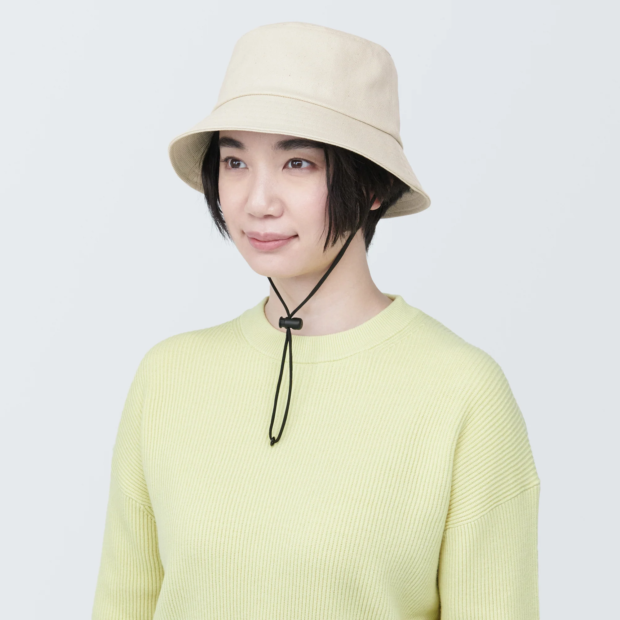 Kapok Blend Bucket Hat Natural - Image 3