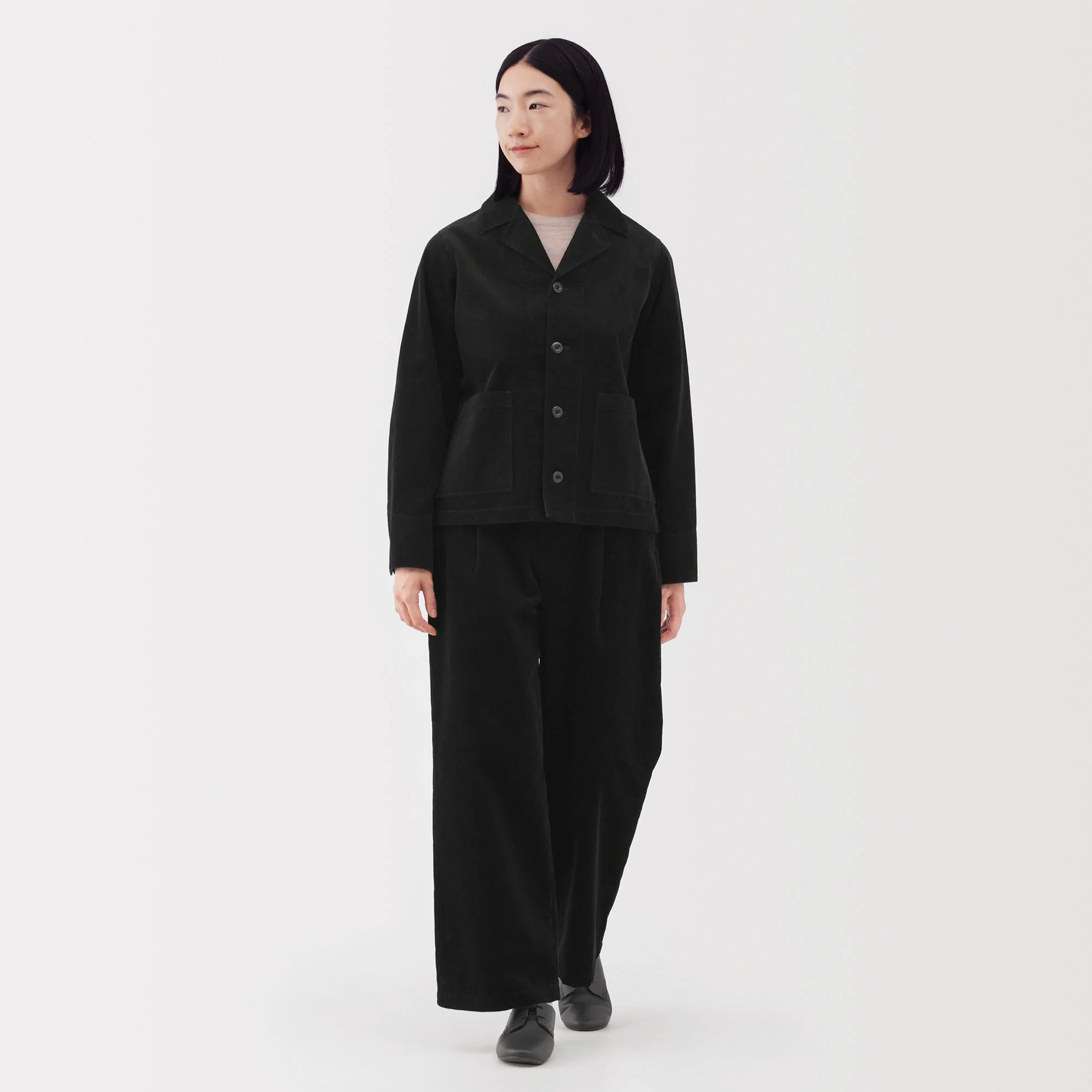 Kapok Blend Corduroy Jacket - Image 4