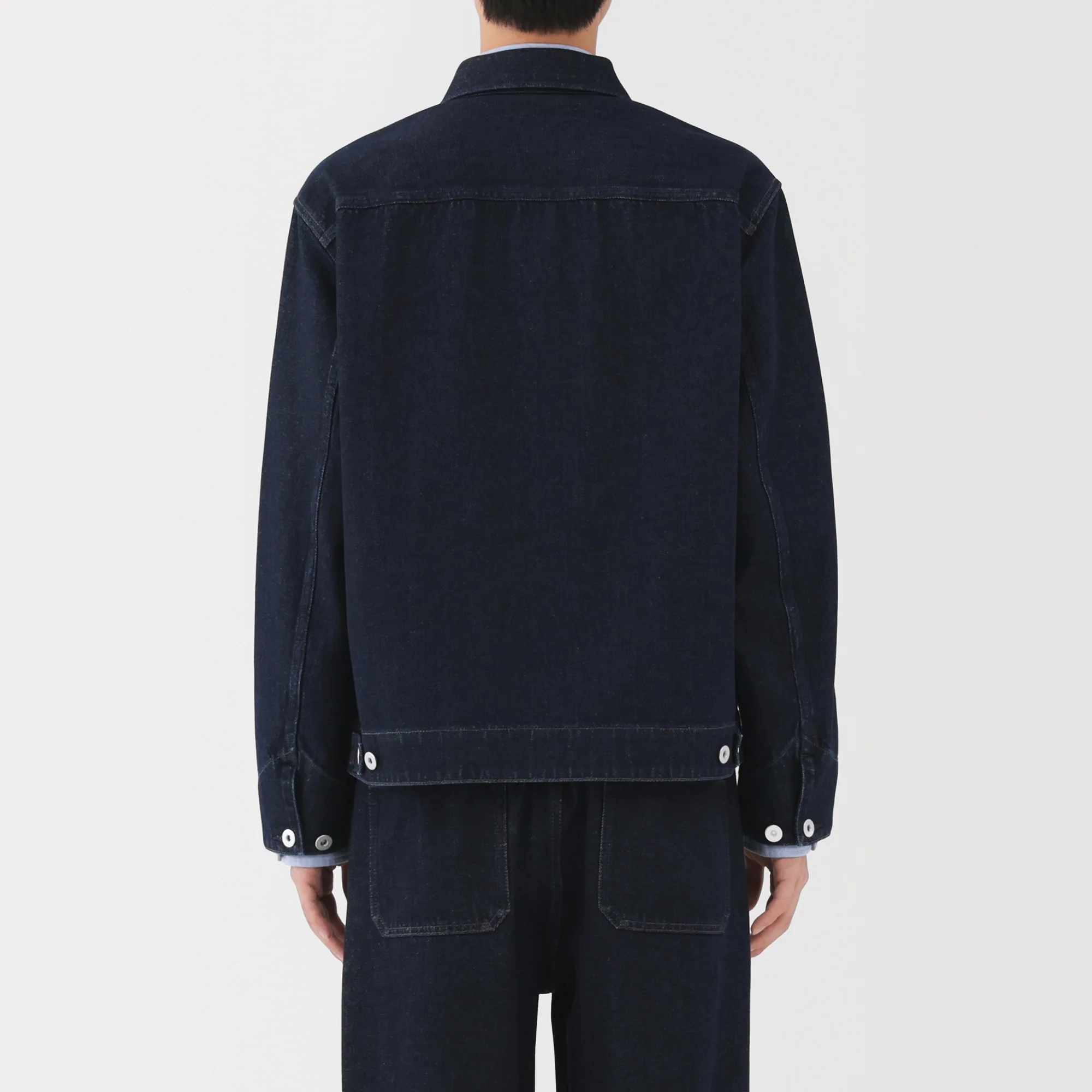 Kapok Blend Denim Blouson - Image 6
