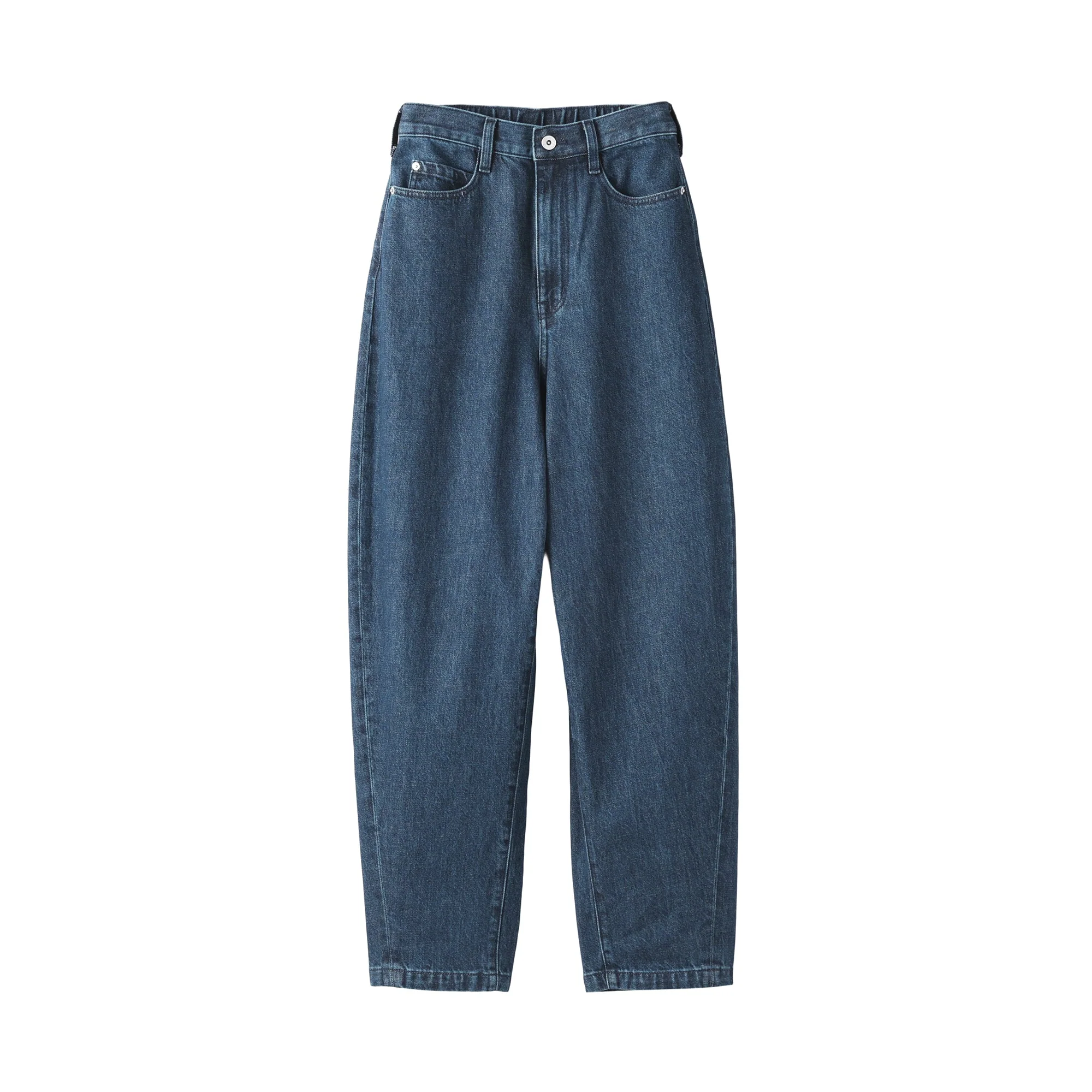 Kapok Blend Denim Cocoon Pants - Image 11