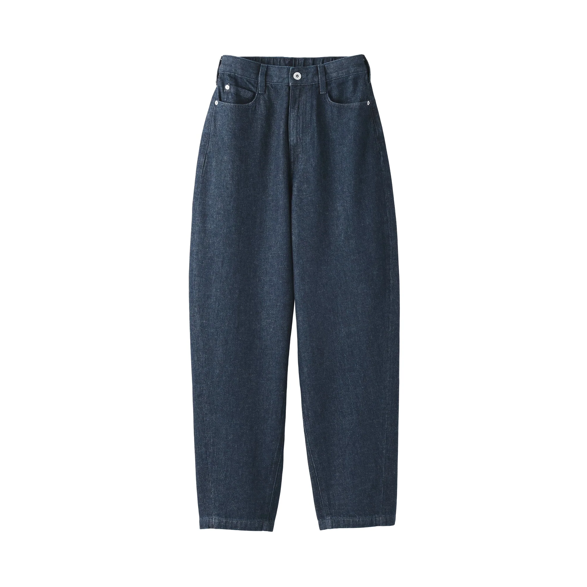 Kapok Blend Denim Cocoon Pants - Image 20