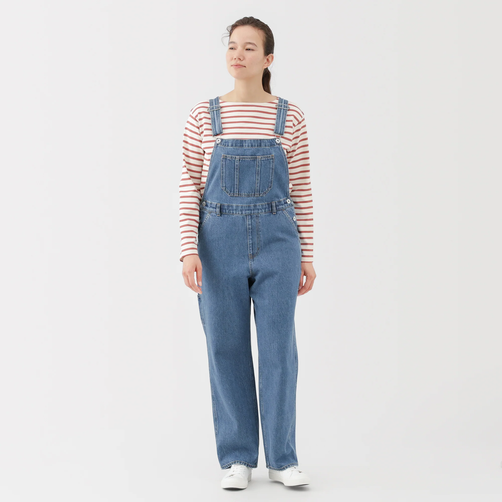Kapok Blend Denim Overalls - Image 14
