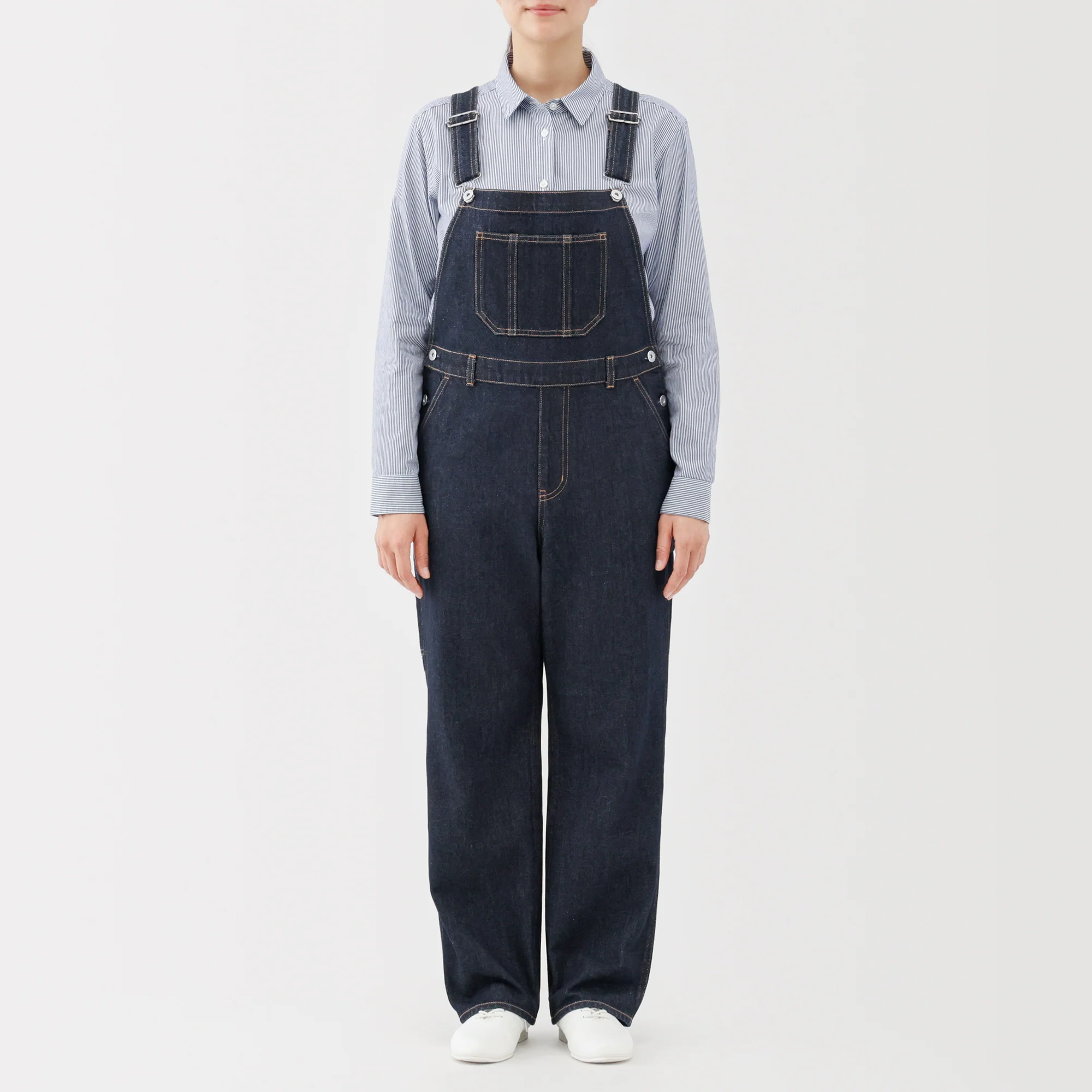 Kapok Blend Denim Overalls - Image 15