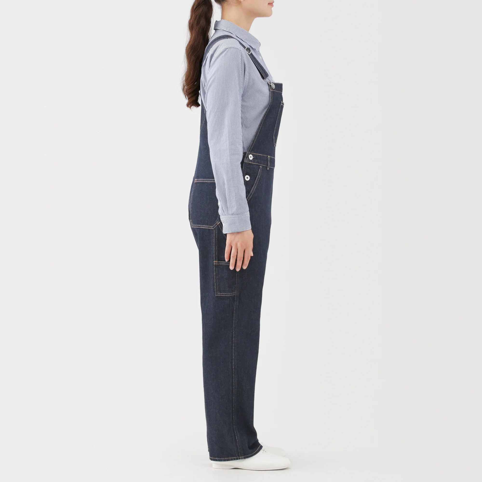 Kapok Blend Denim Overalls - Image 5