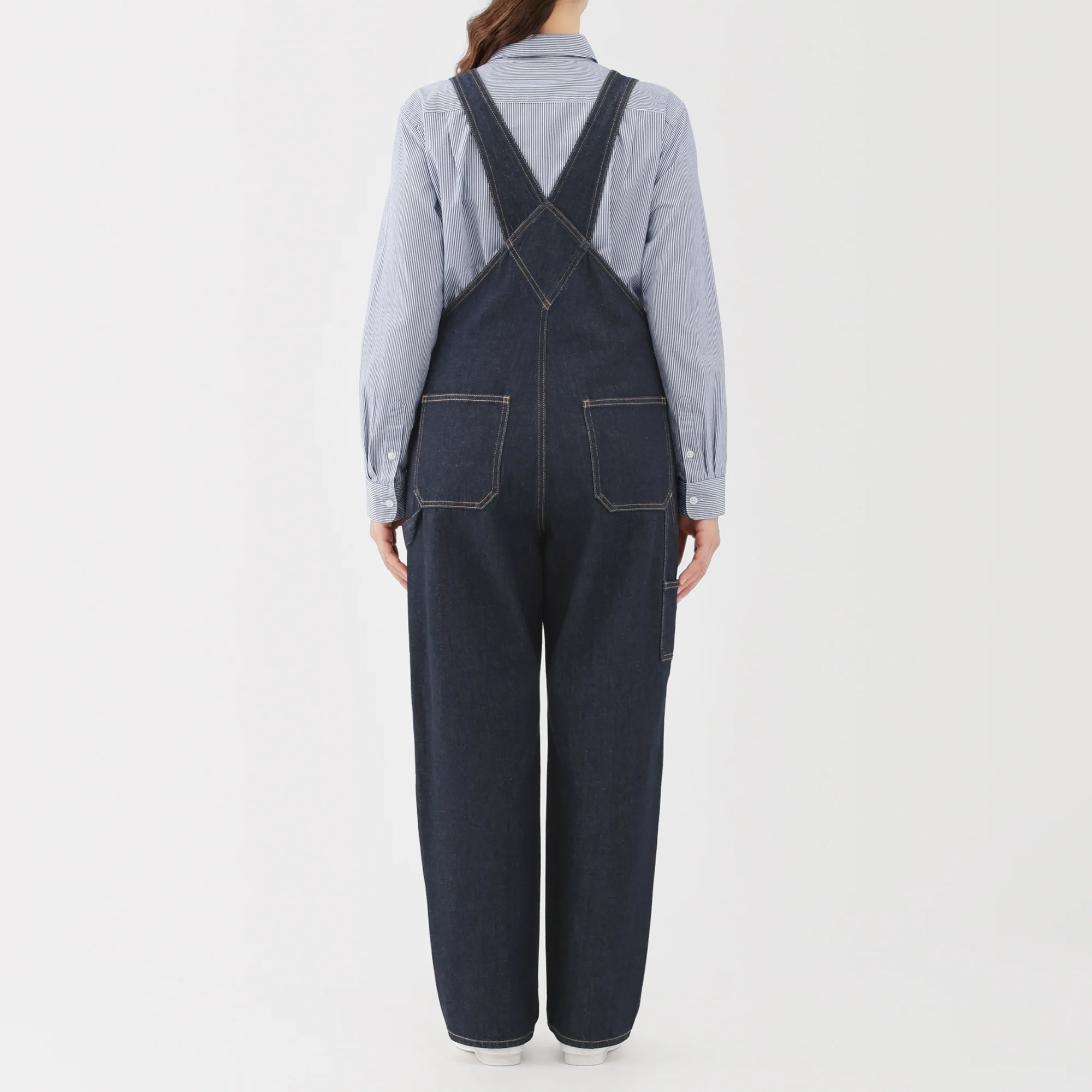 Kapok Blend Denim Overalls - Image 6