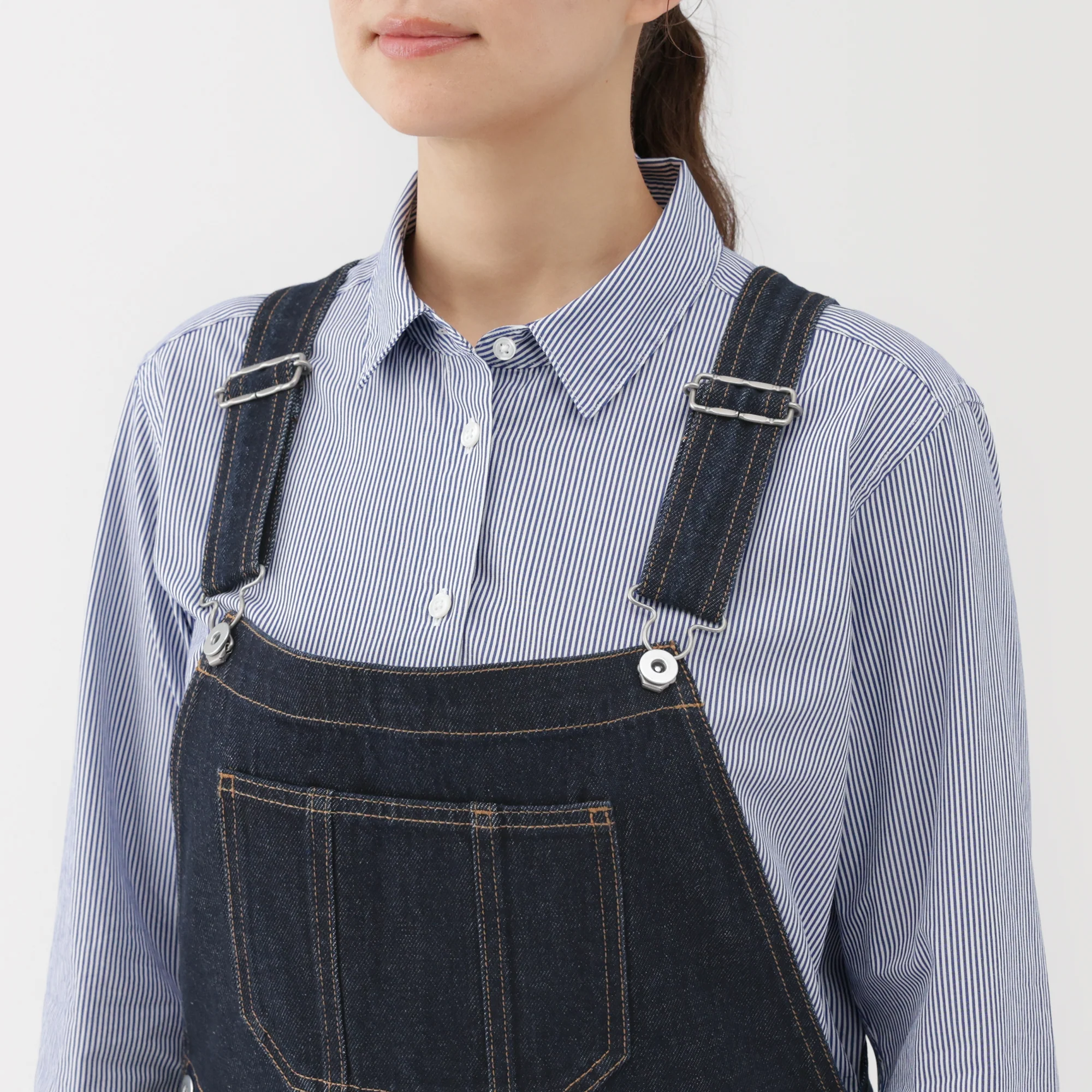 Kapok Blend Denim Overalls - Image 7