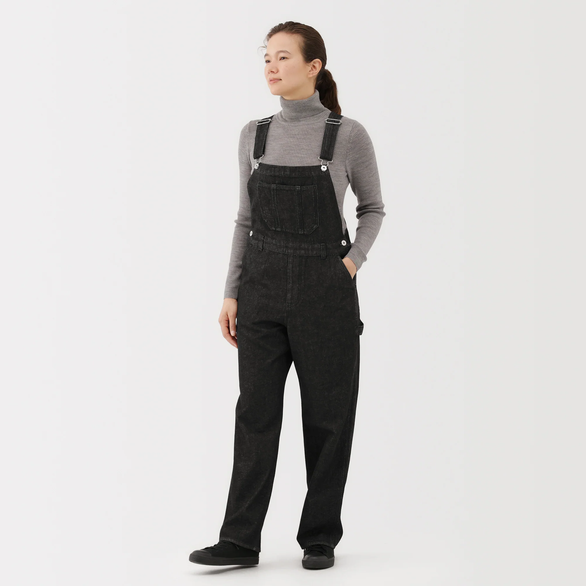 Kapok Blend Denim Overalls - Image 3
