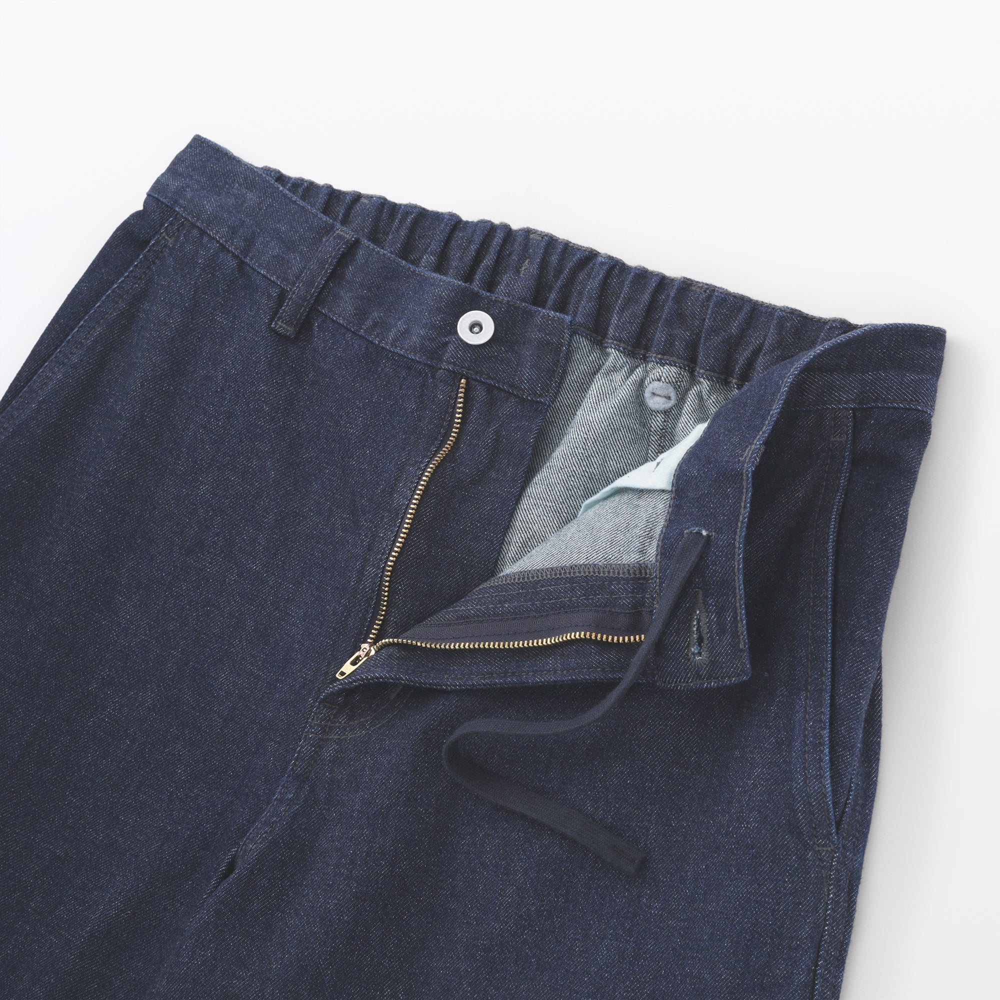 Kapok Blend Denim Wide Pants - Image 18