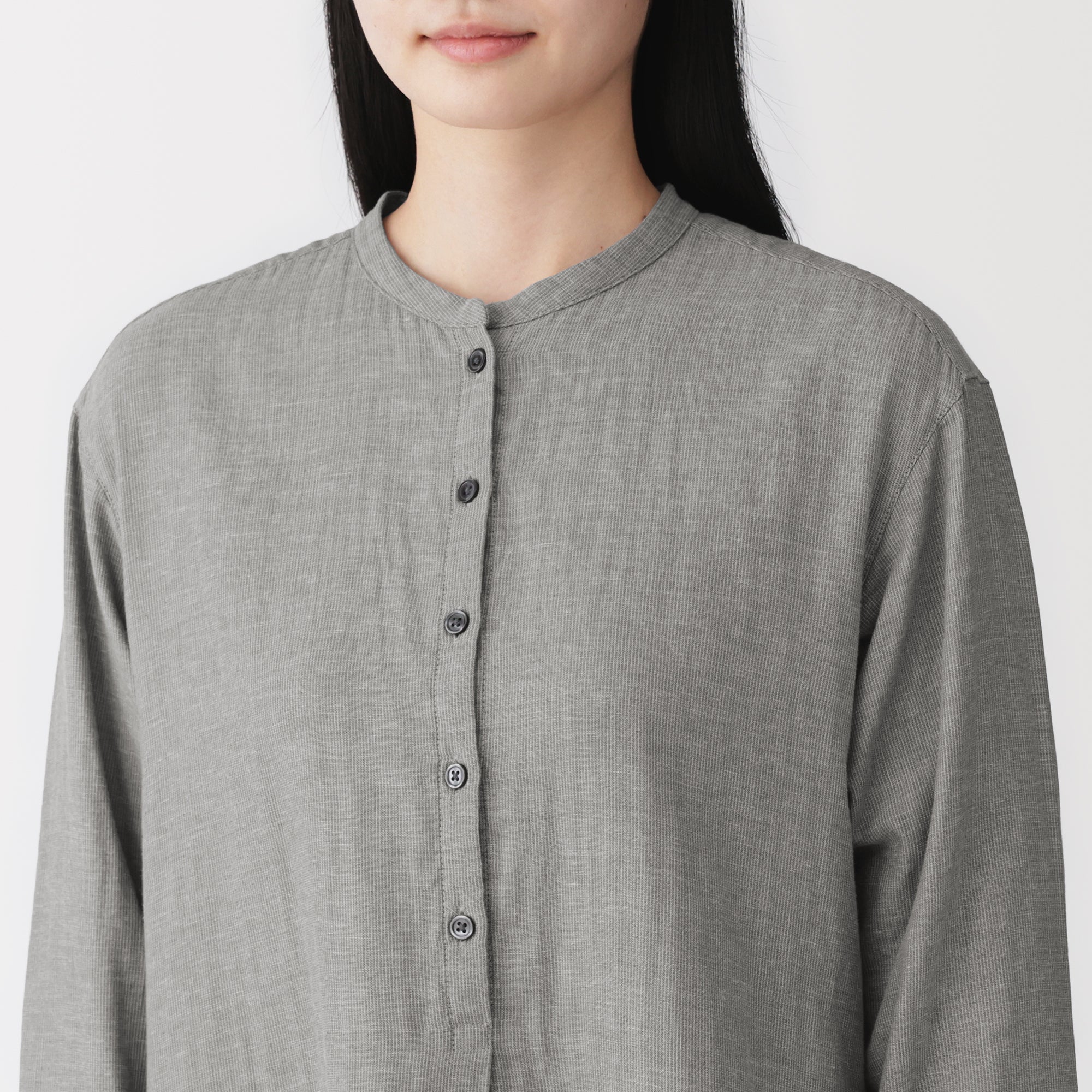 Kapok Blend Double Gauze Dress - Image 6