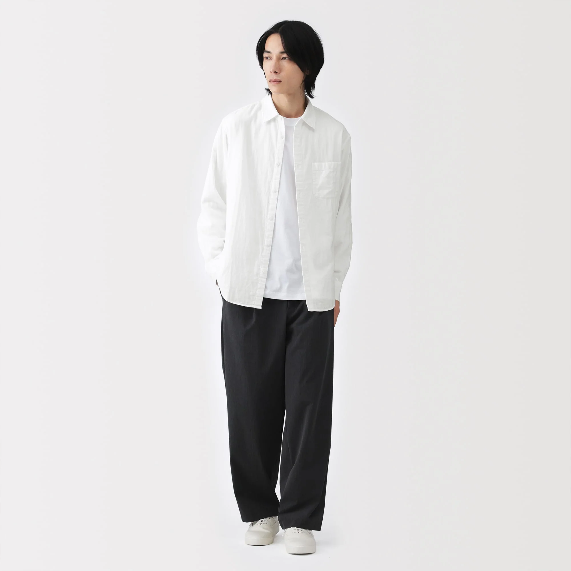 Kapok Blend Double Gauze Shirt - Image 13