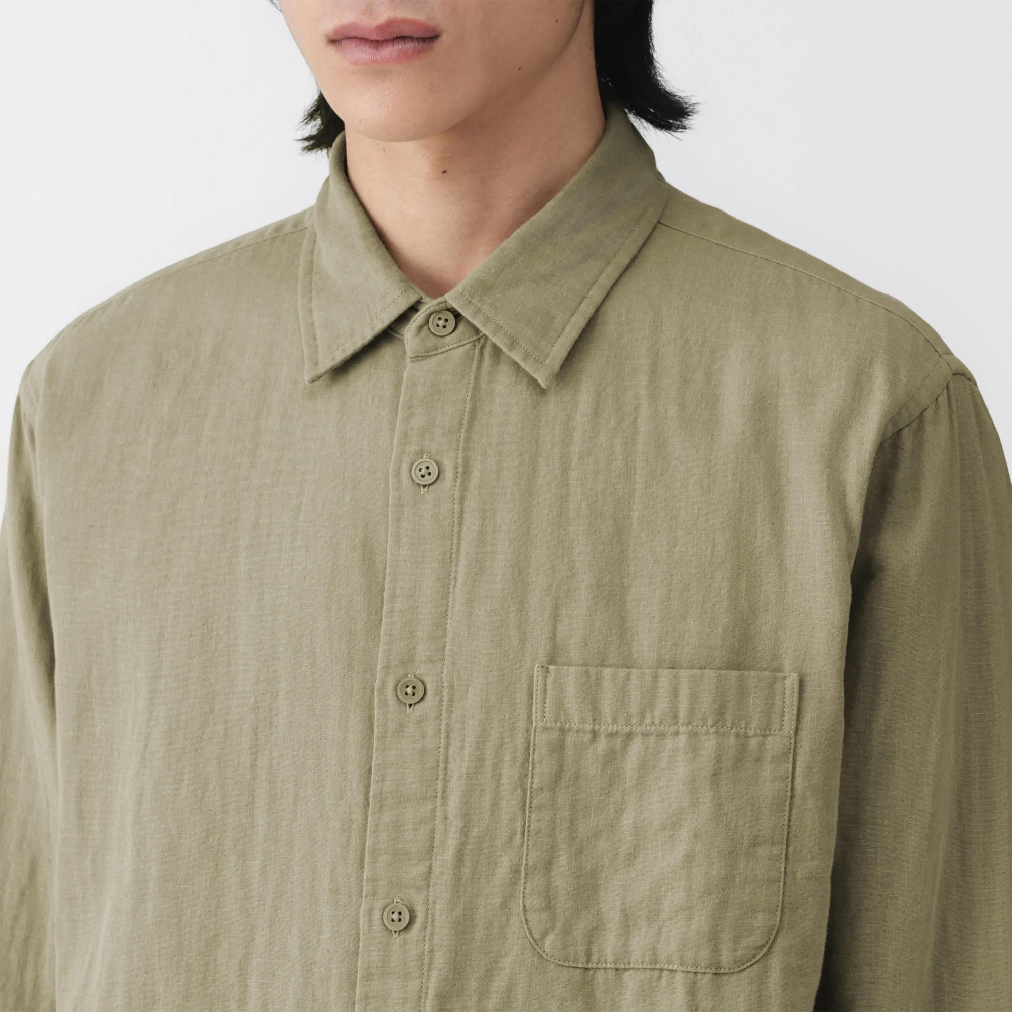 Kapok Blend Double Gauze Shirt - Image 34
