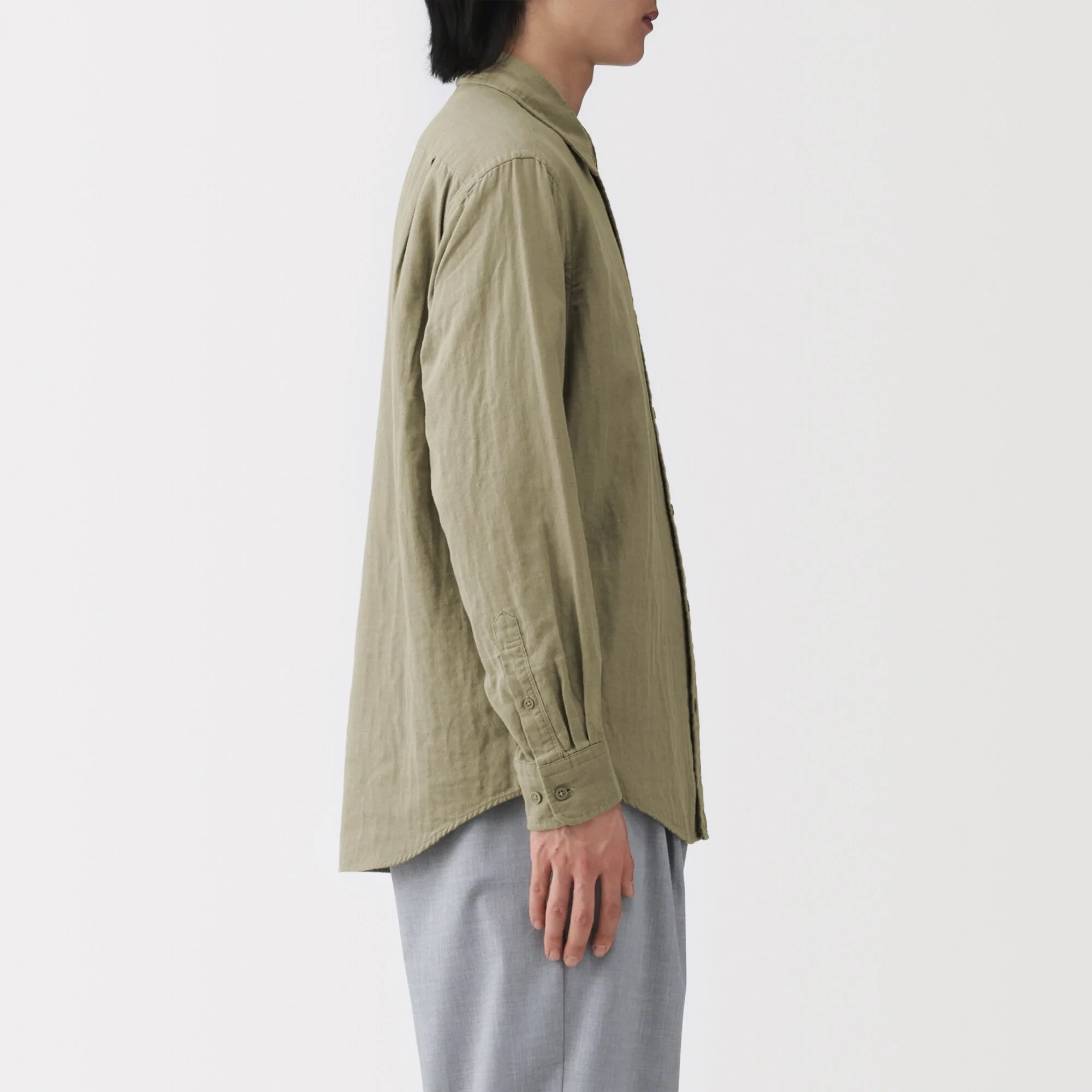 Kapok Blend Double Gauze Shirt - Image 5