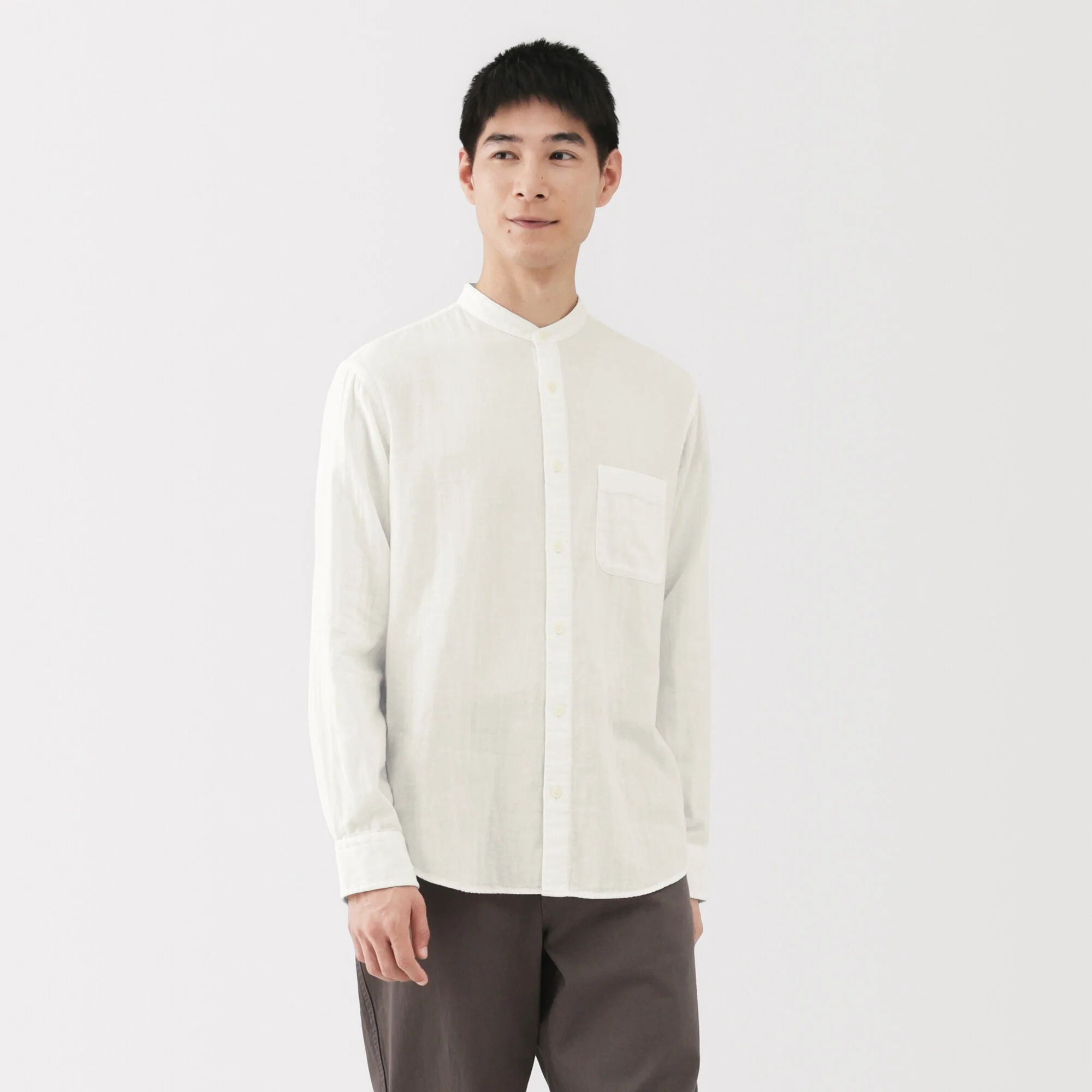 Kapok Blend Double Gauze Shirt - Image 11