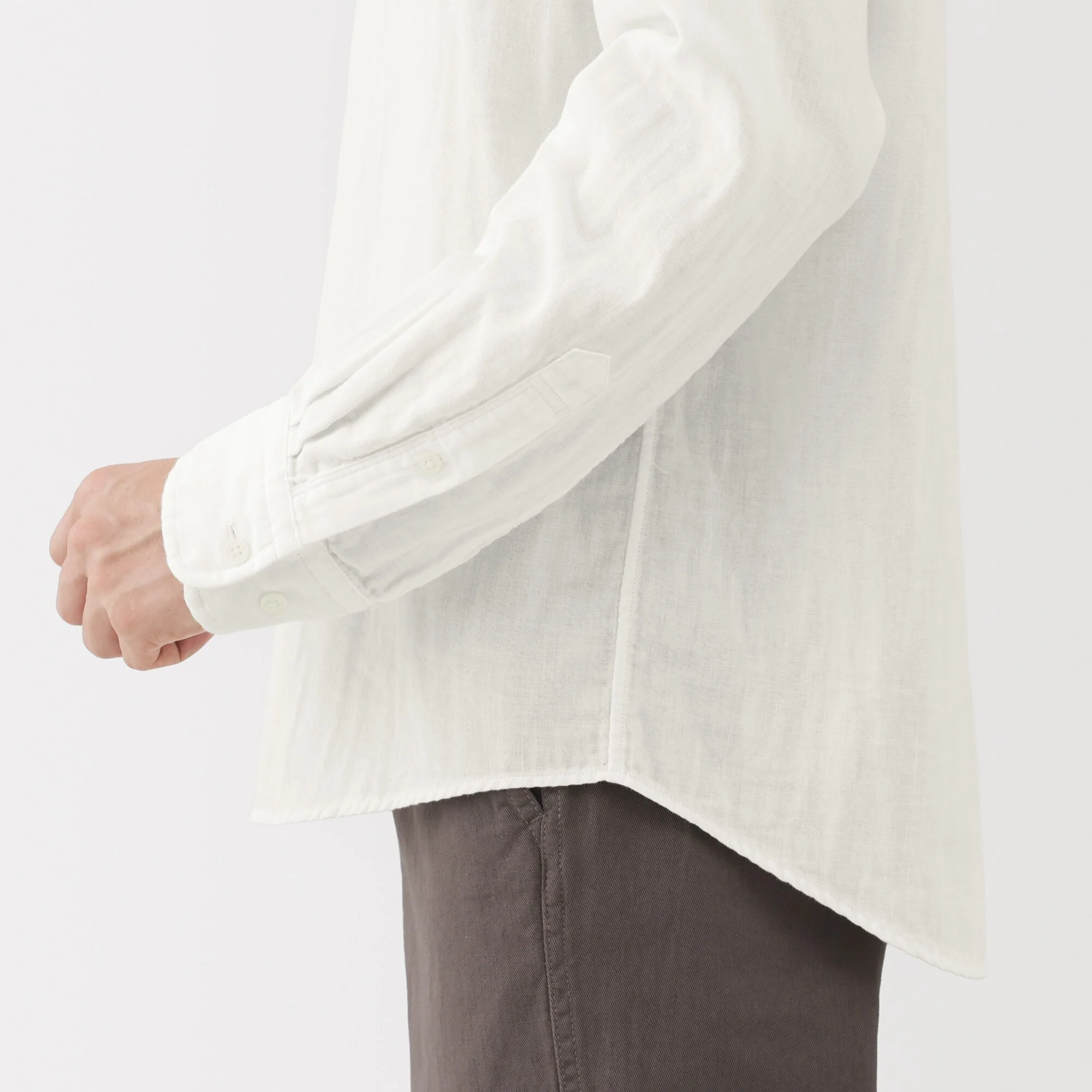 Kapok Blend Double Gauze Shirt - Image 7