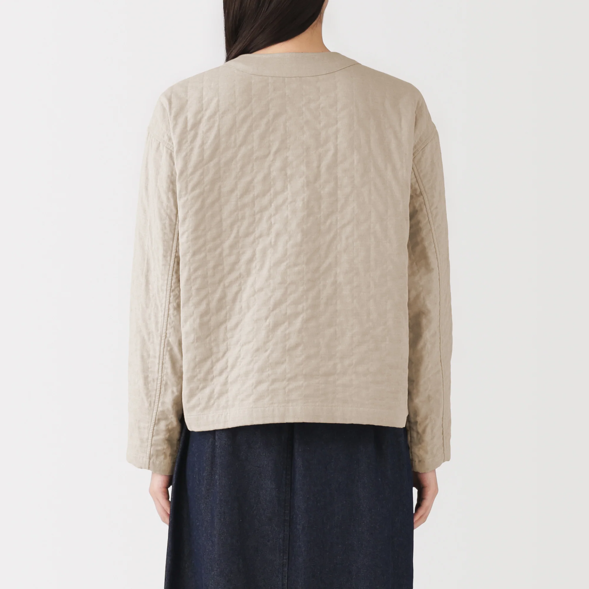 Kapok Blend Quilted Jacket - Image 15