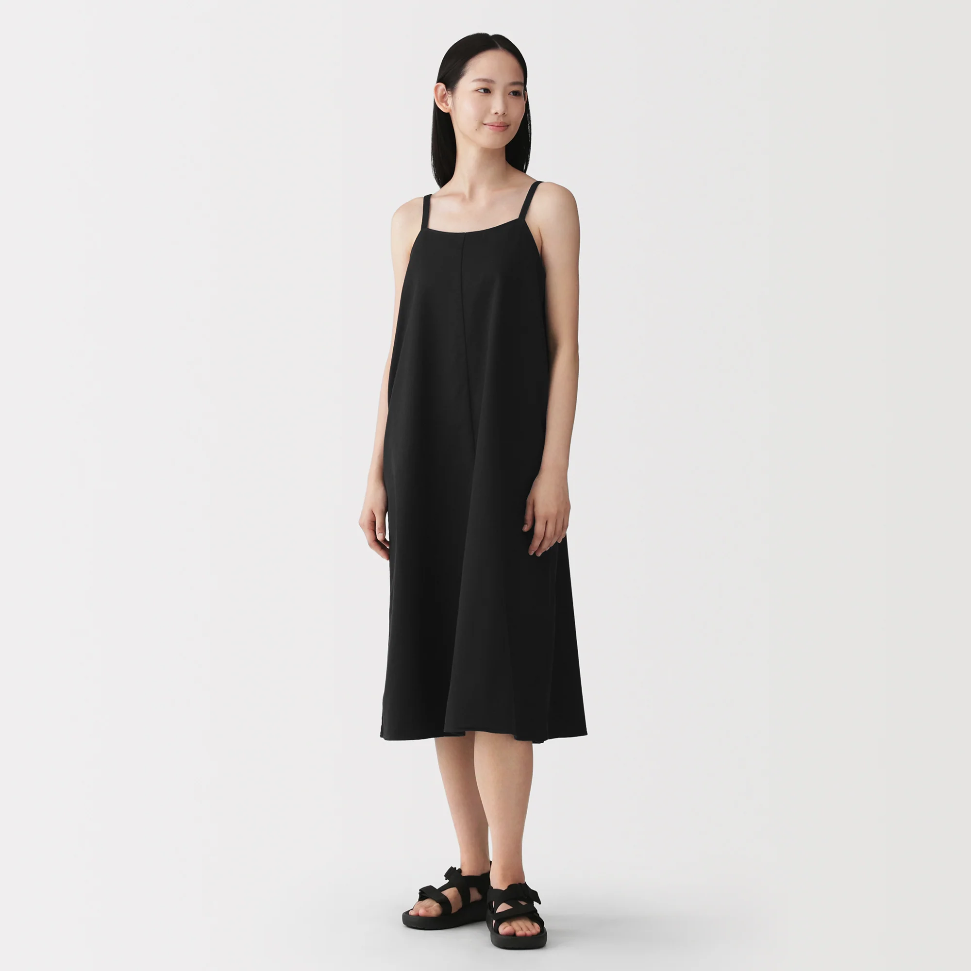 Kapok Blend Twill Cami Dress