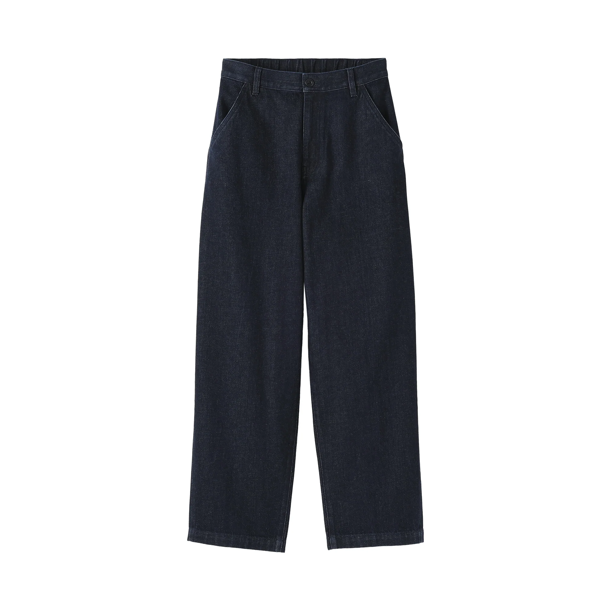Kapok Denim Wide Tapered Pants - Image 2