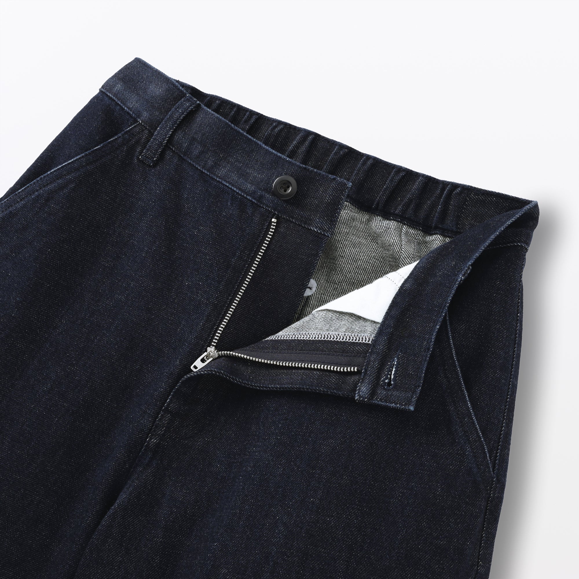 Kapok Denim Wide Tapered Pants - Image 9