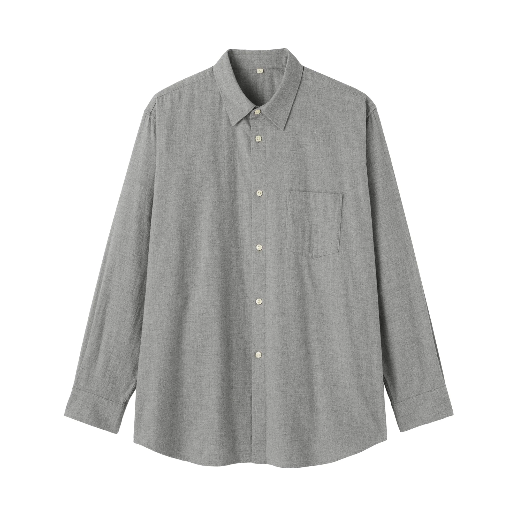 Labo Brushed Herringbone Shirt - Image 10
