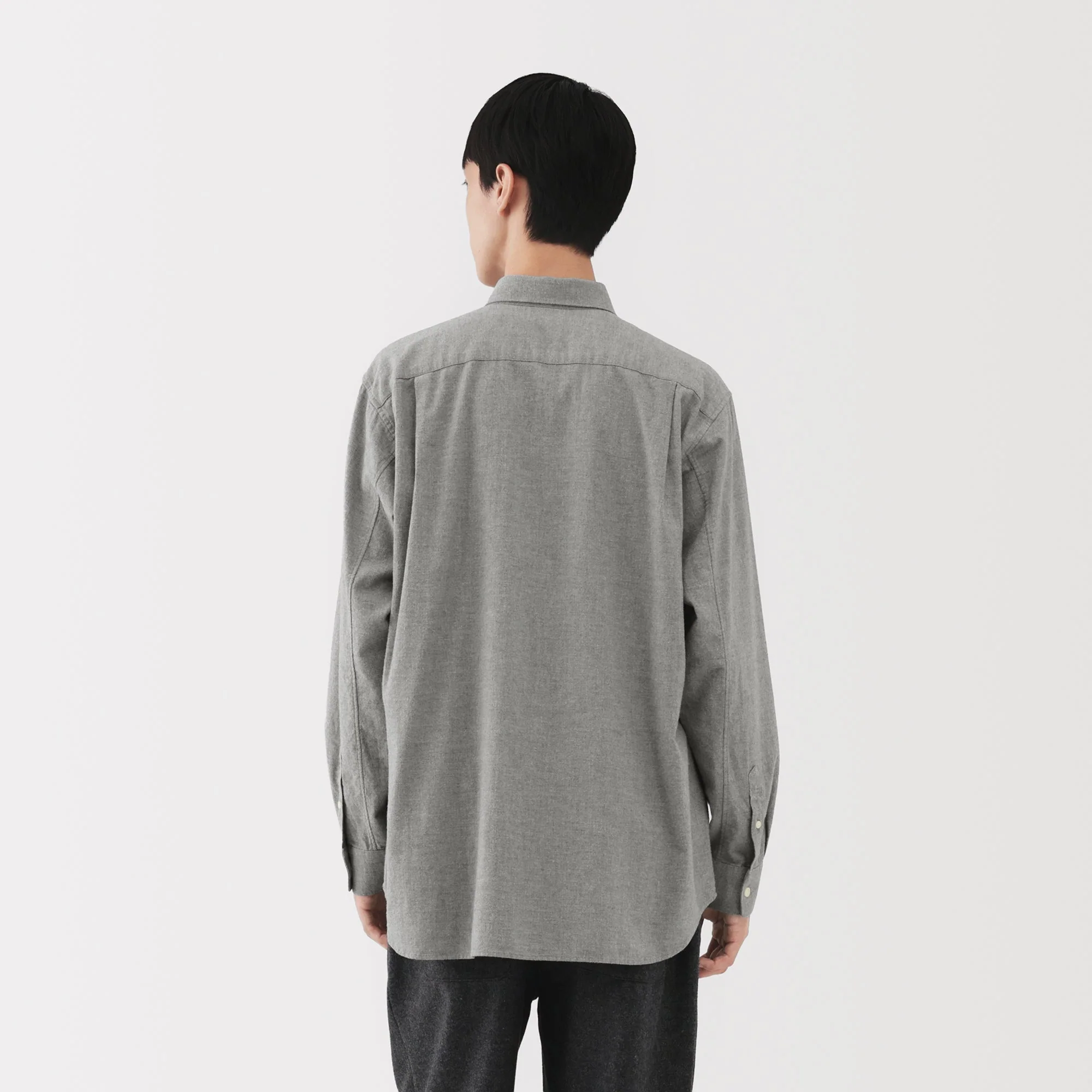 Labo Brushed Herringbone Shirt - Image 14