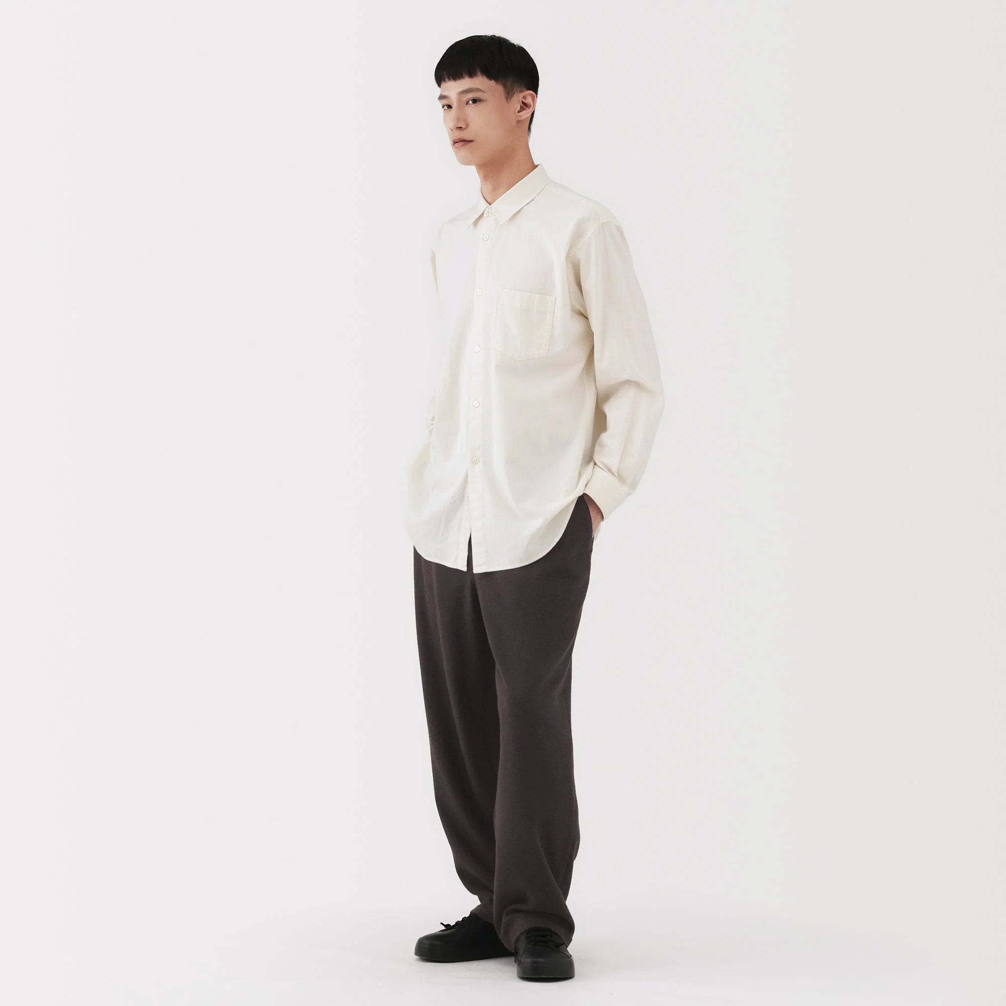 Labo Cashmere Mix Easy Pants - Image 21