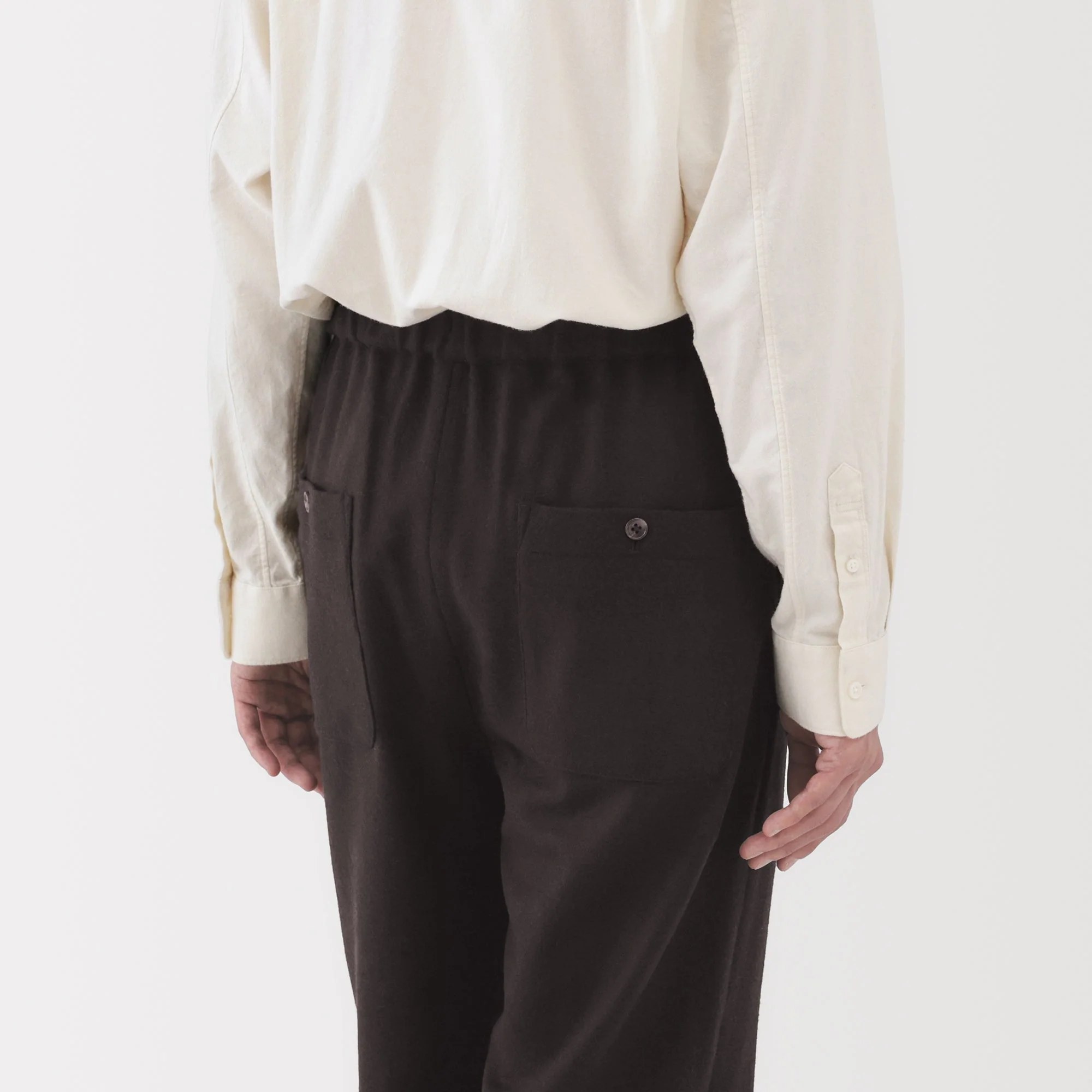Labo Cashmere Mix Easy Pants - Image 26