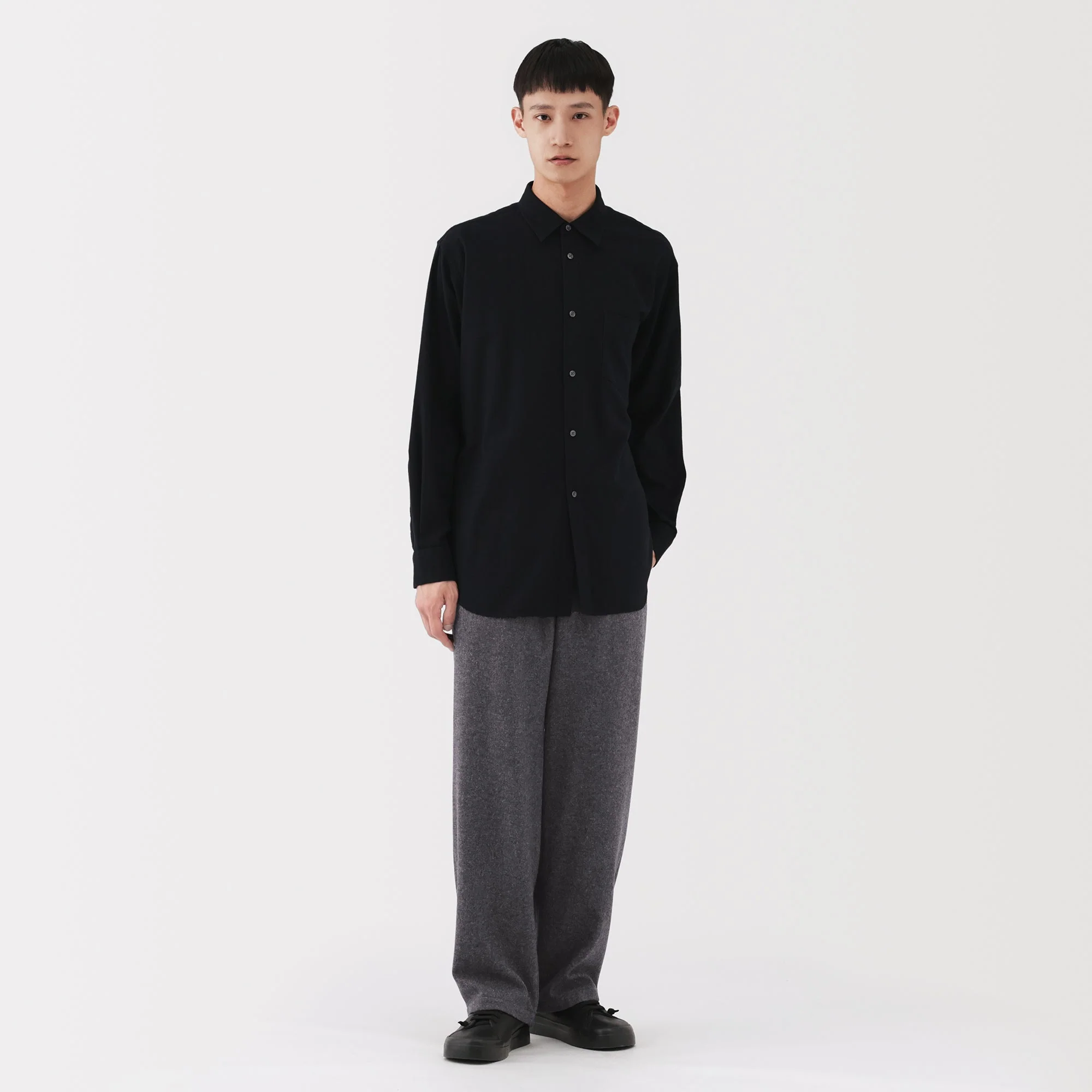 Labo Cashmere Mix Easy Pants - Image 3