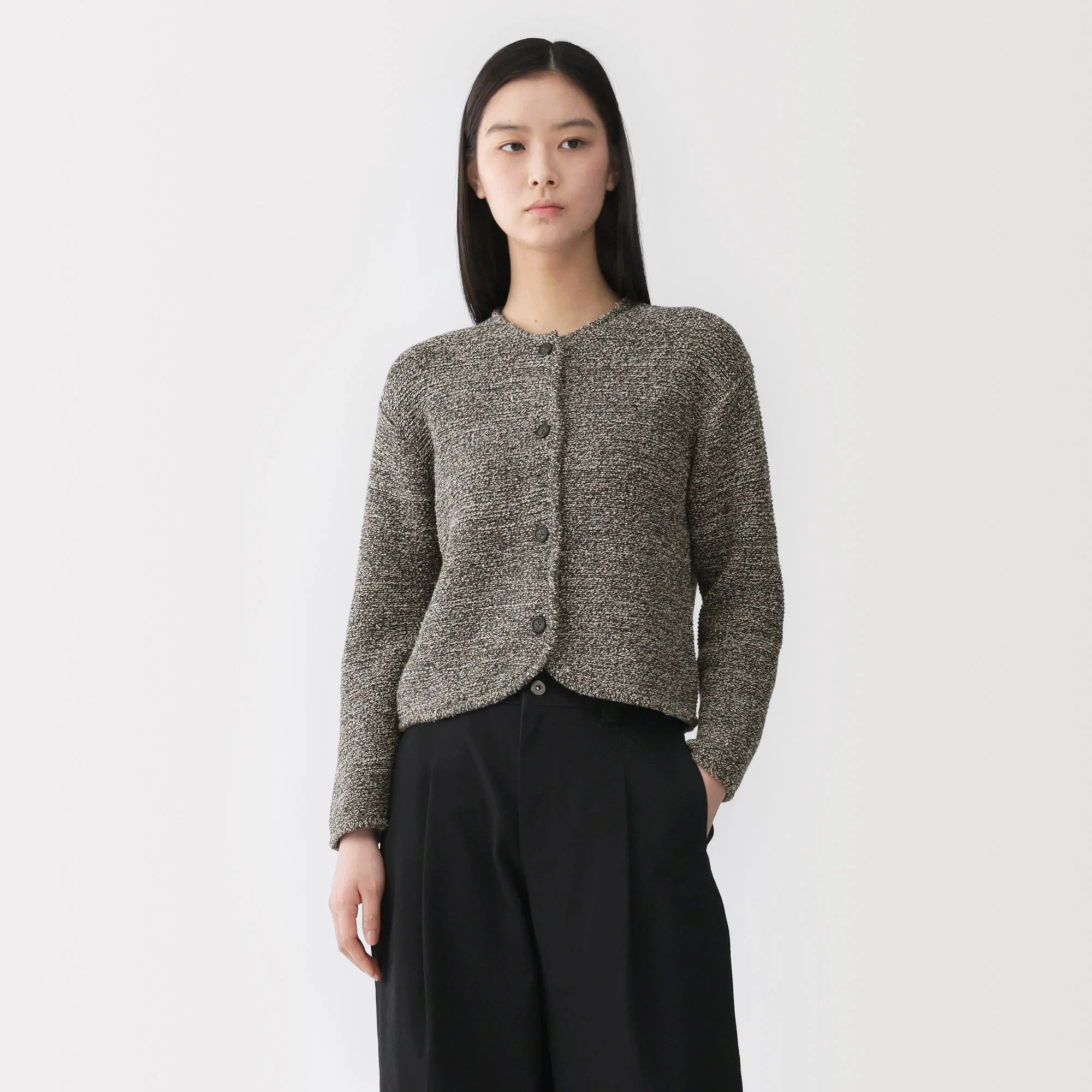 Labo Cotton Blend Loop Yarn Jacket