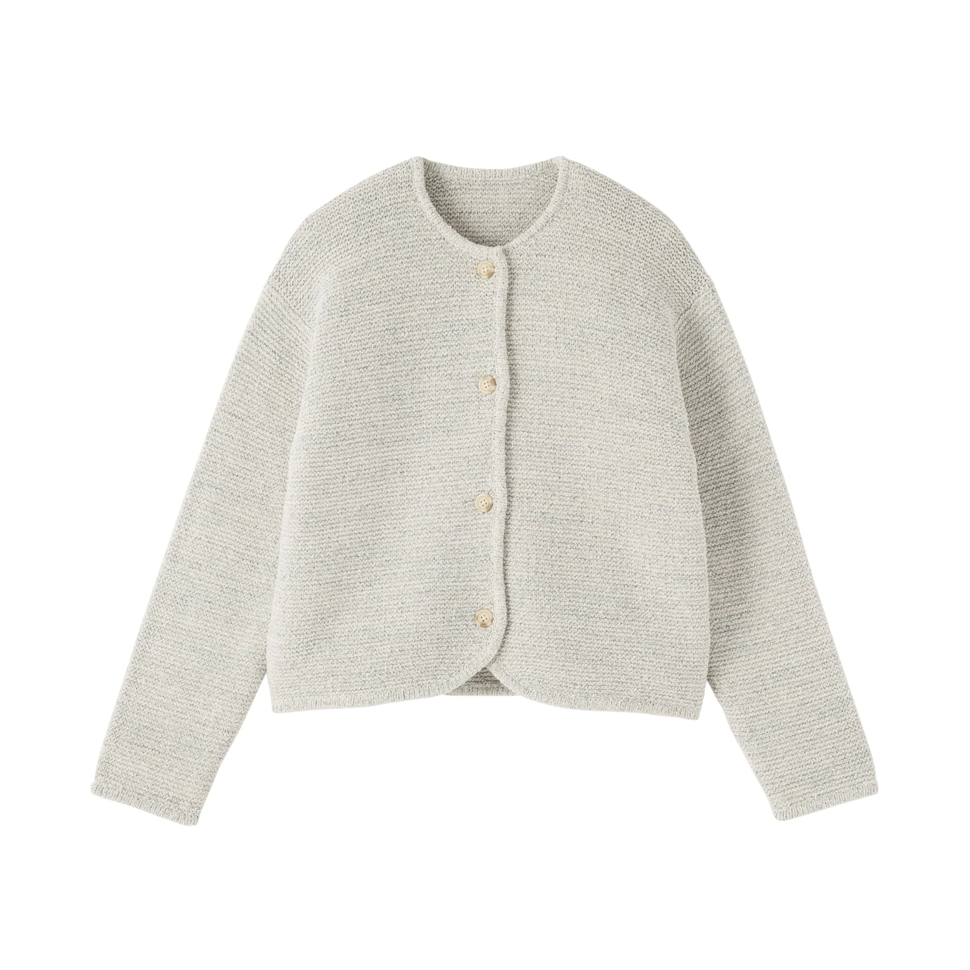 Labo Cotton Blend Loop Yarn Jacket - Image 9