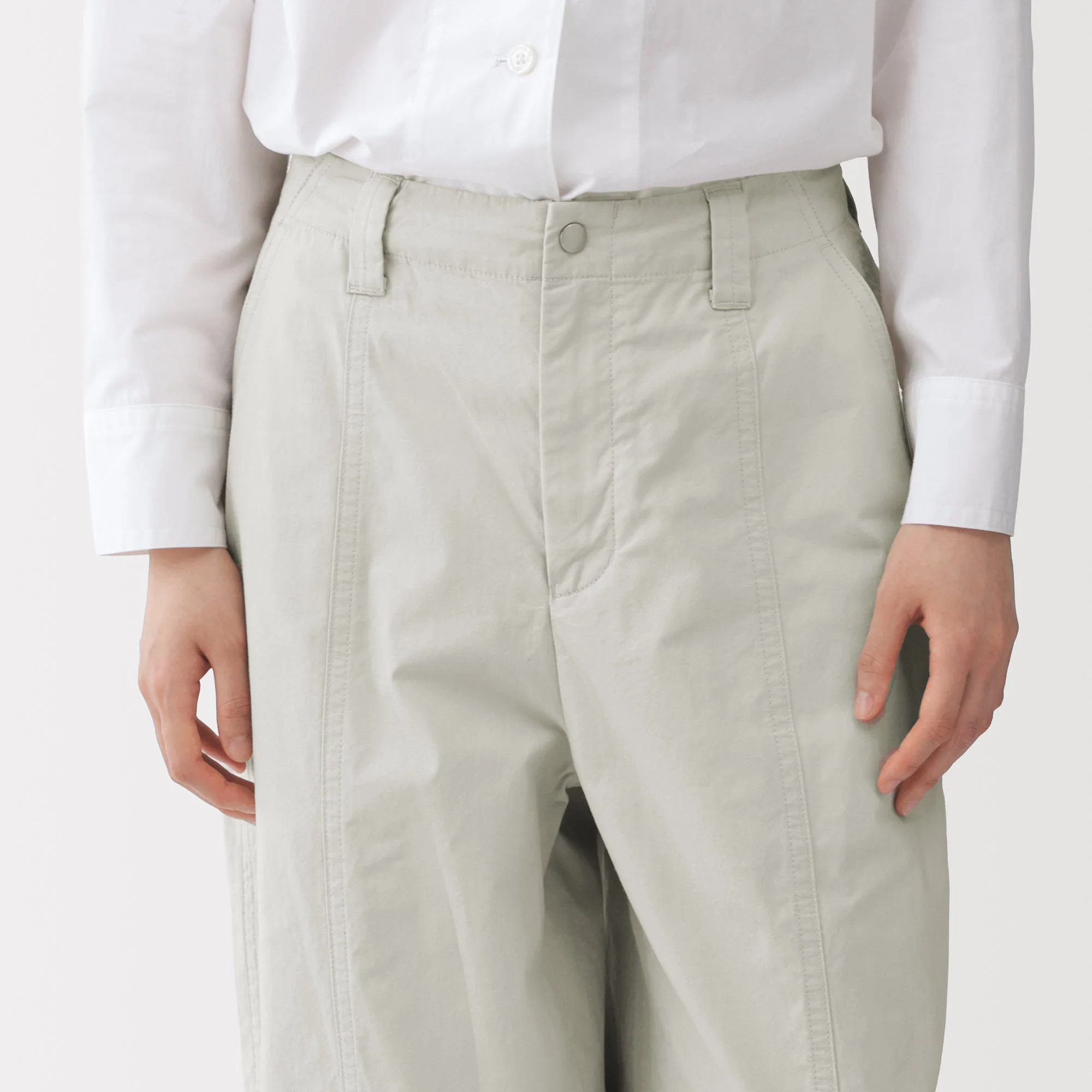 Labo Cotton Canvas Drawstring Pants - Image 8