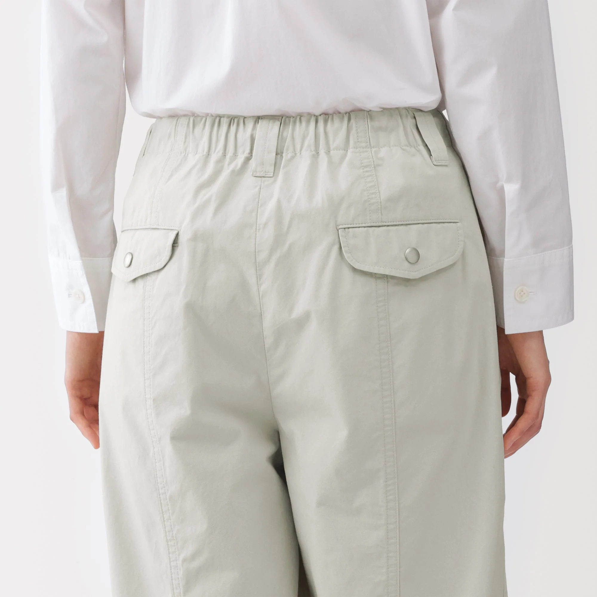 Labo Cotton Canvas Drawstring Pants - Image 9