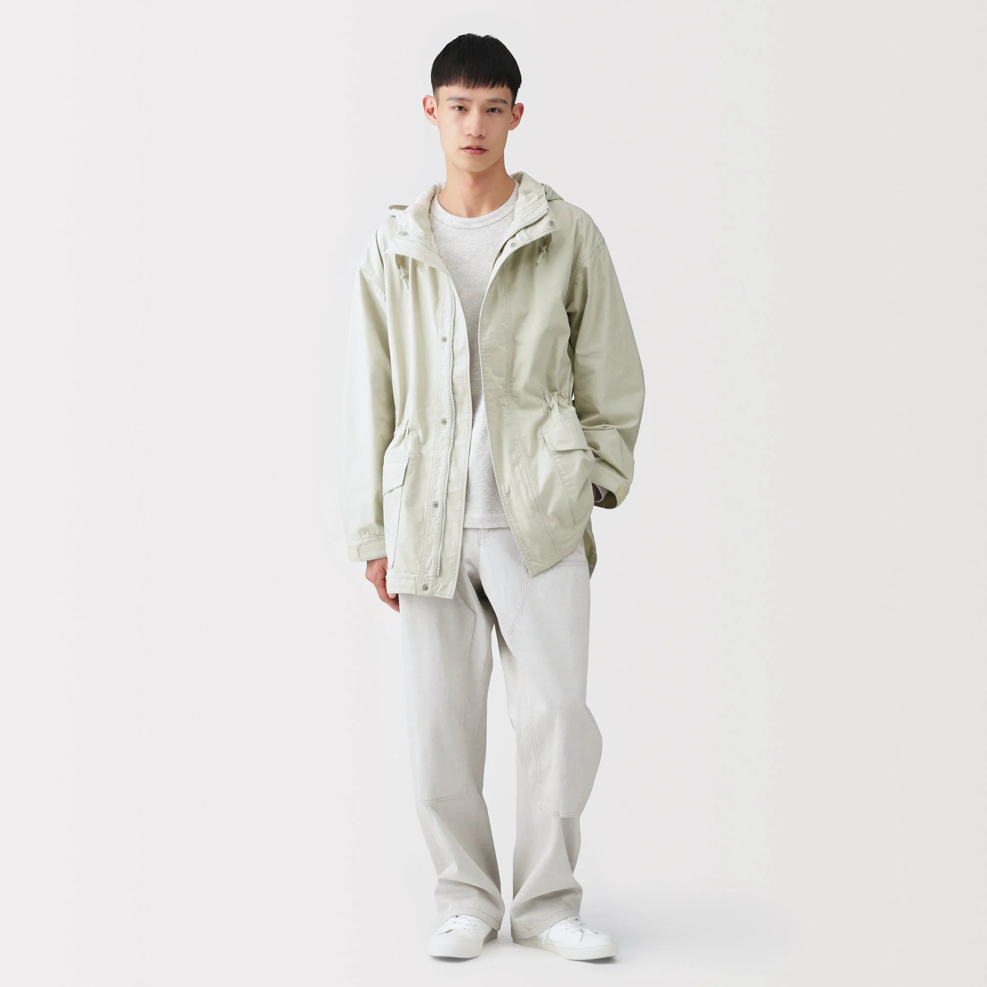 Labo Cotton Canvas Hooded Blouson - Image 16
