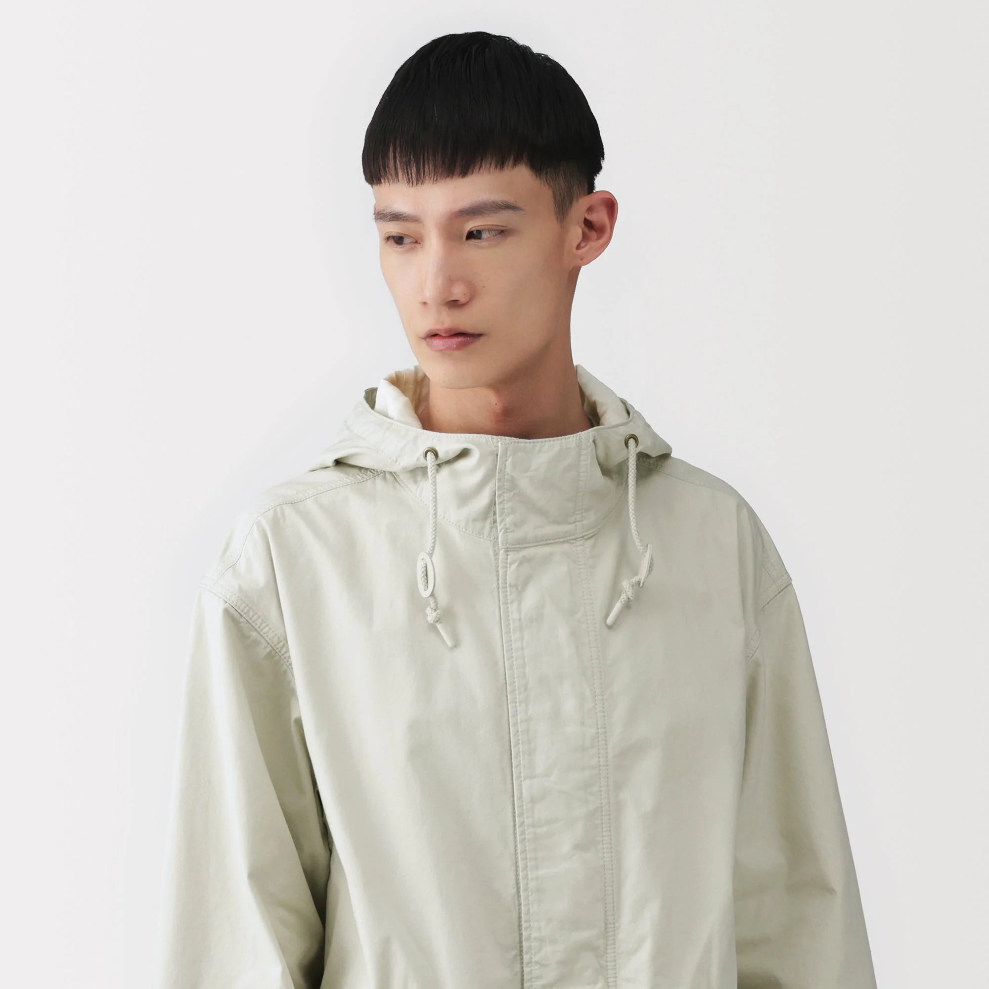 Labo Cotton Canvas Hooded Blouson - Image 7