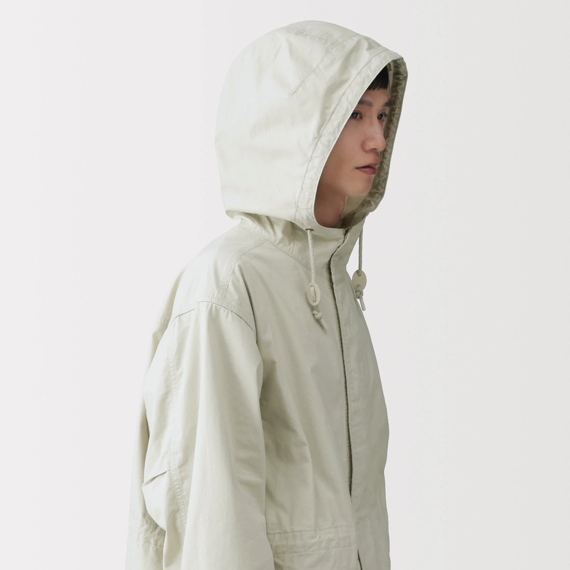 Labo Cotton Canvas Hooded Blouson - Image 8