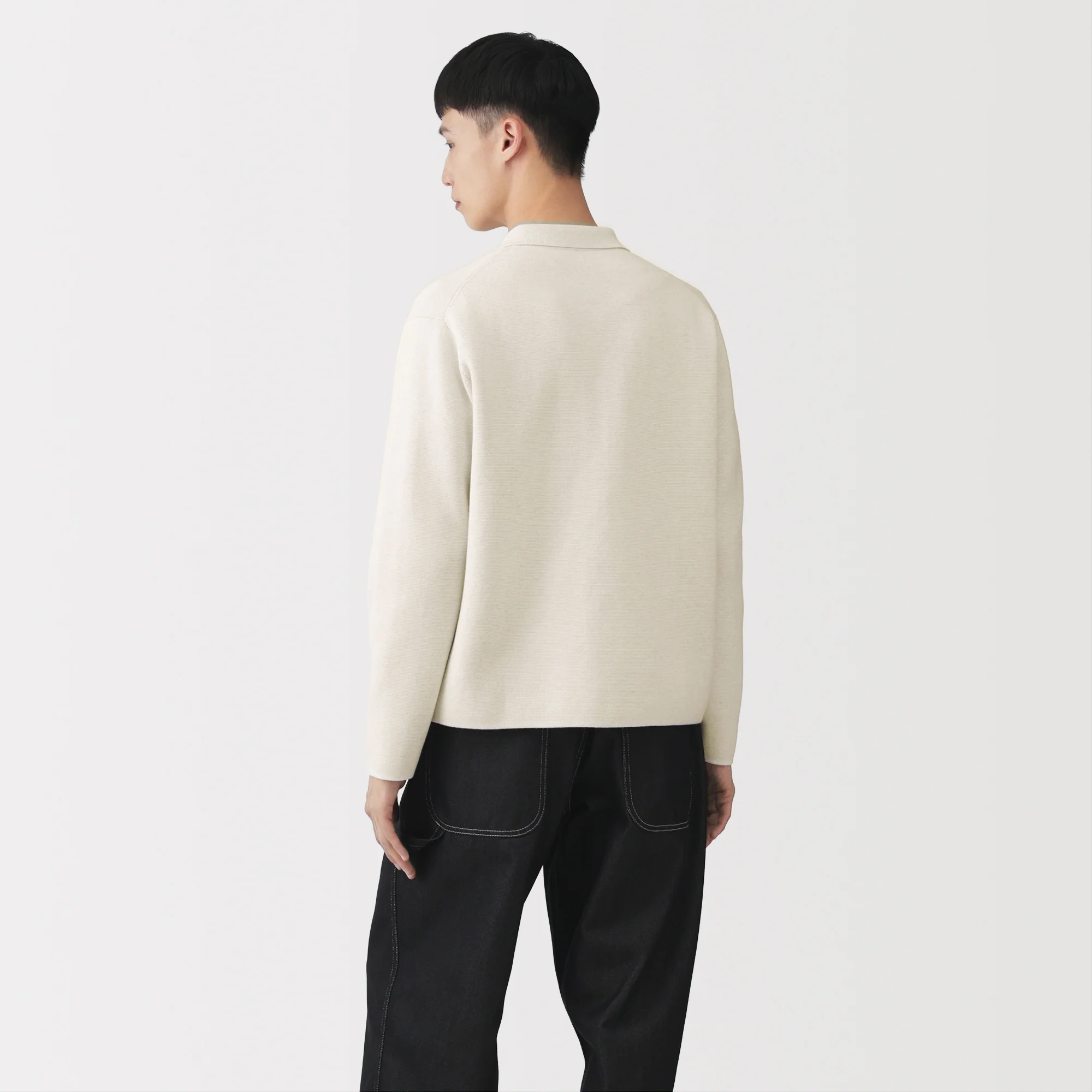 Labo Cotton Milano Rib Zip Cardigan - Image 14