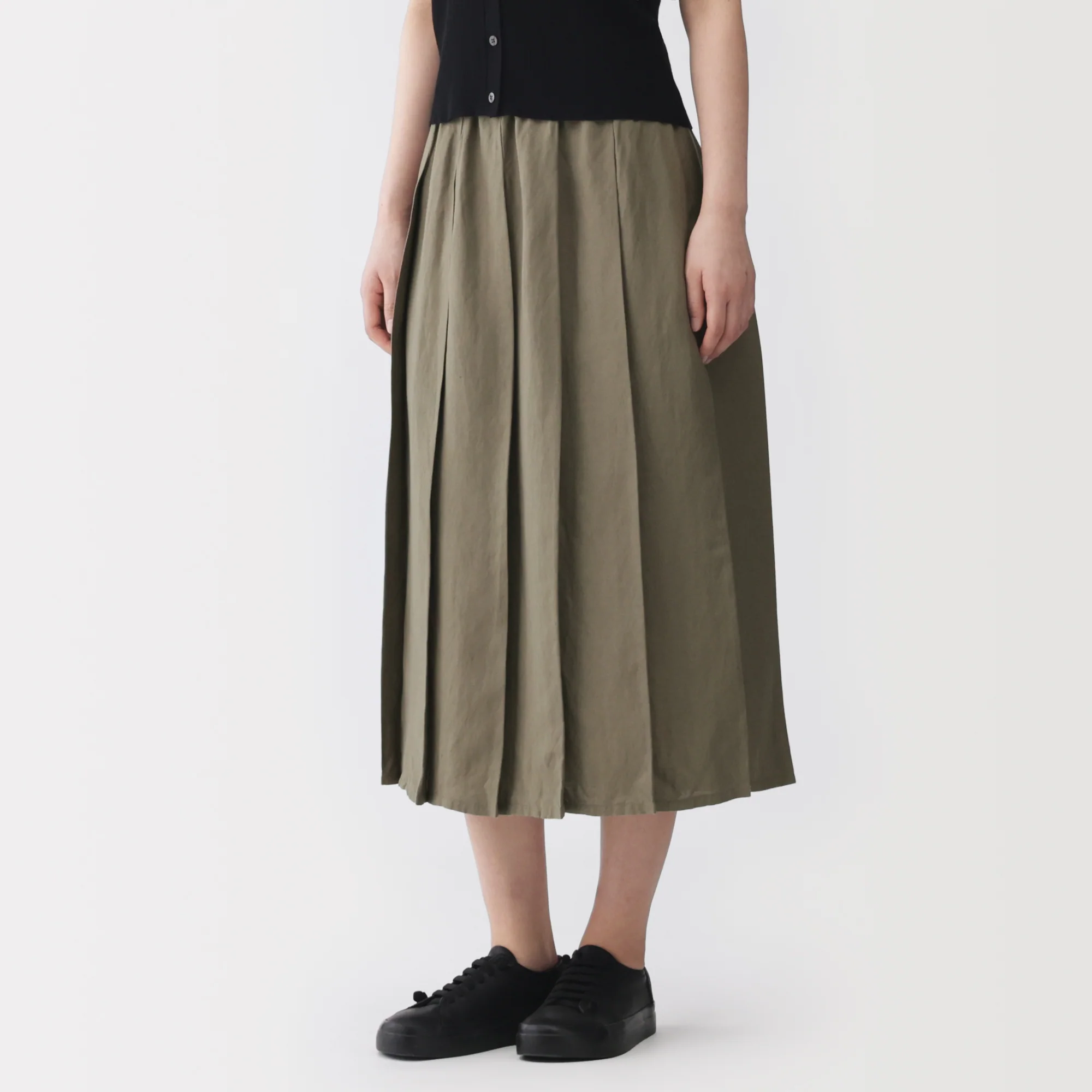 Labo Linen Lyocell Easy Skirt - Image 4