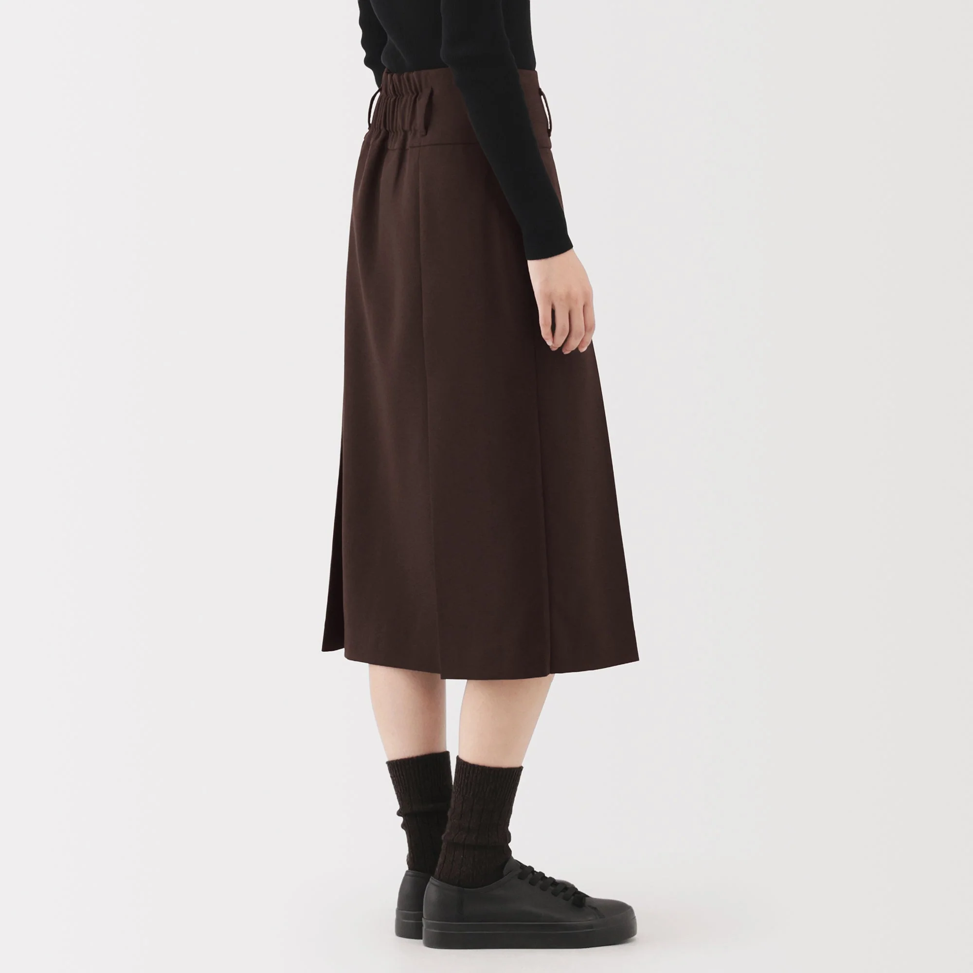 Labo Polyester Twill Tuck Skirt - Image 14