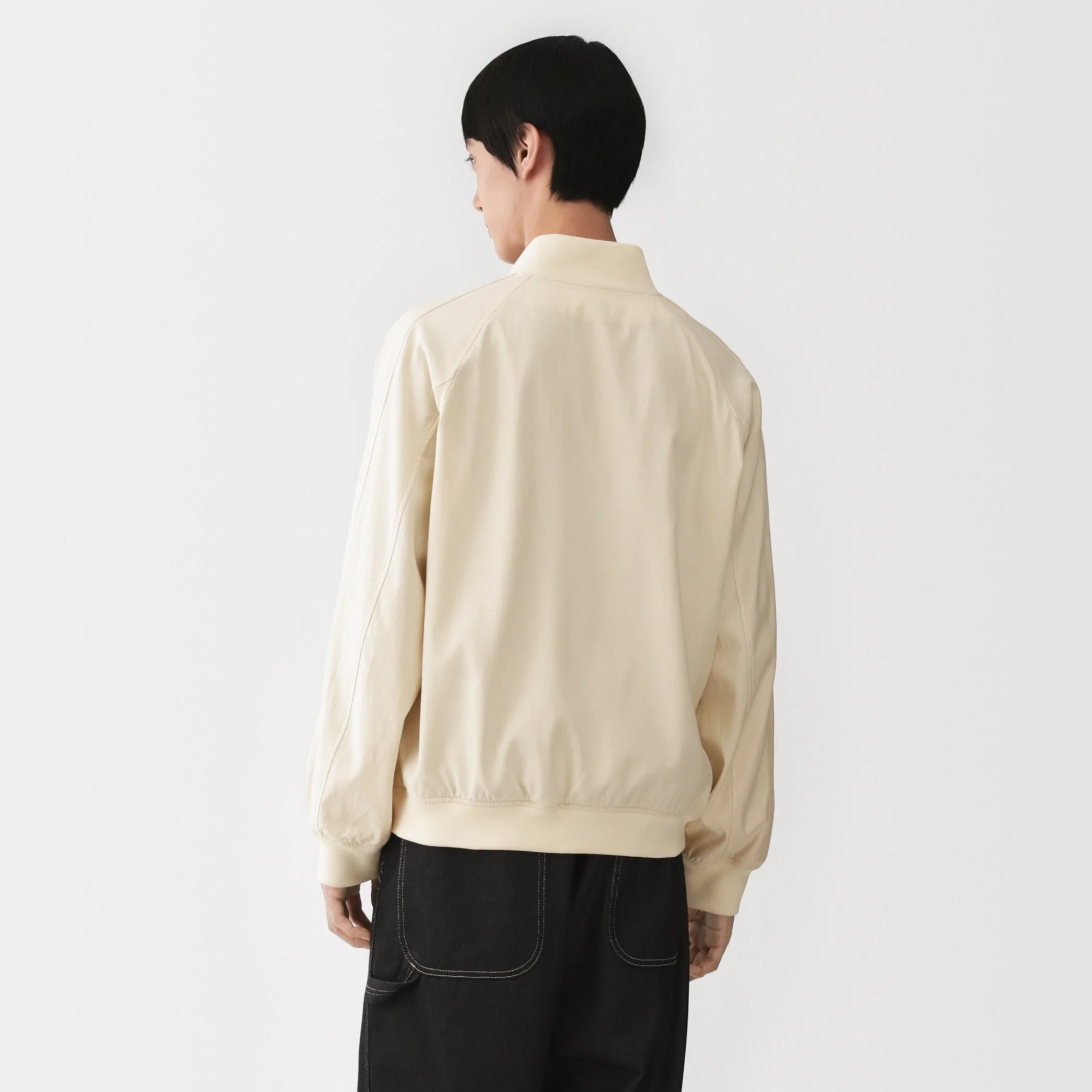Labo Rayon Cotton Short Blouson - Image 15
