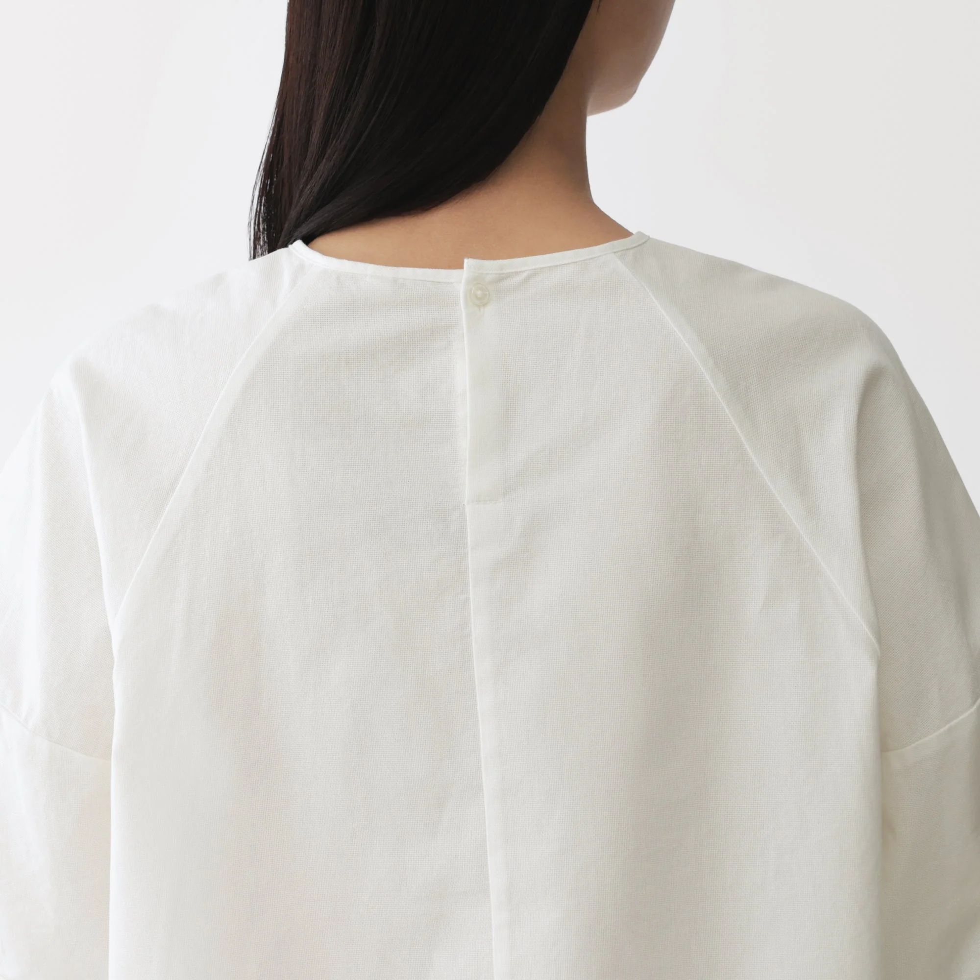 Labo Washi Blend Basket Weave Blouse - Image 8