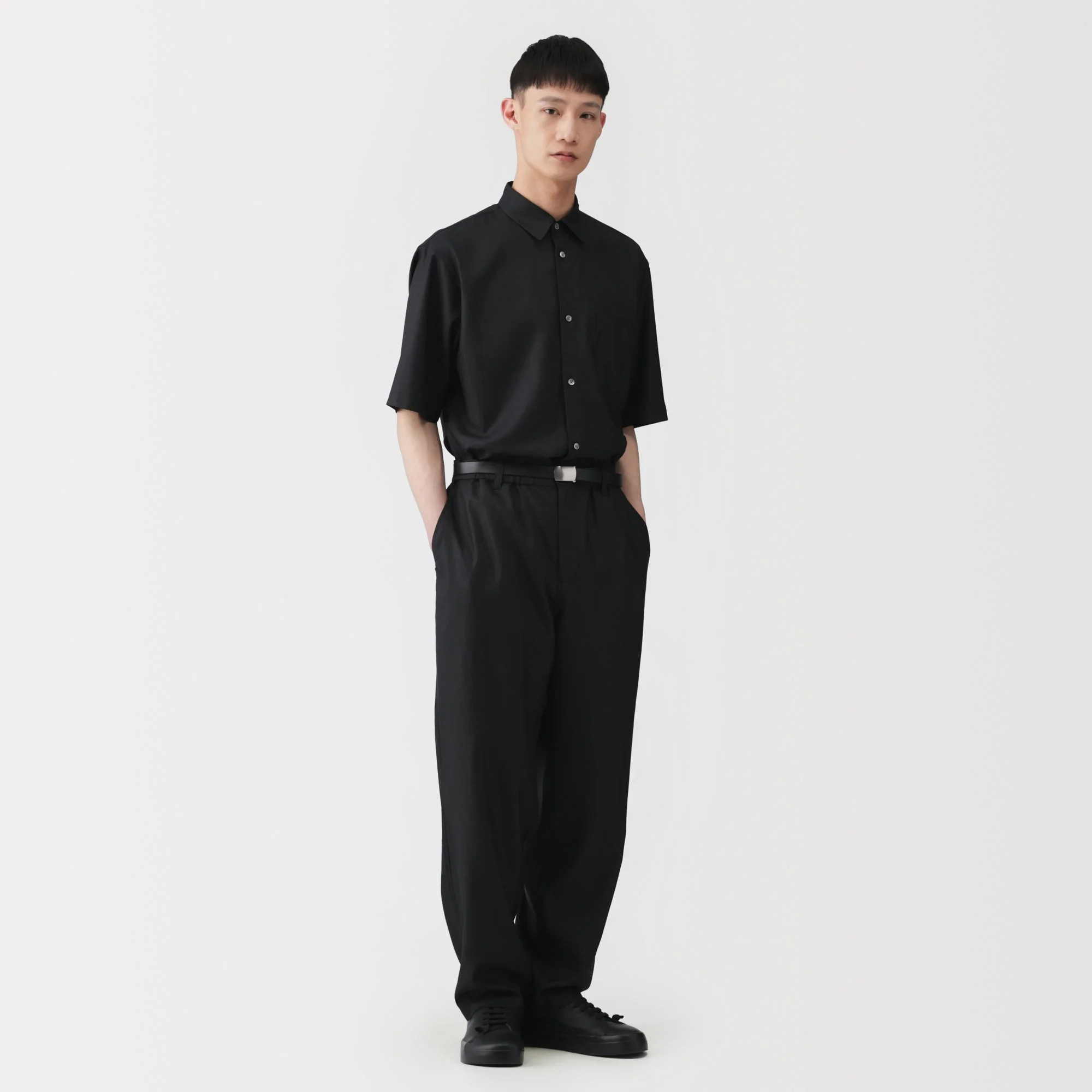 Labo Washi Blend Dobby Weave Pants - Image 3