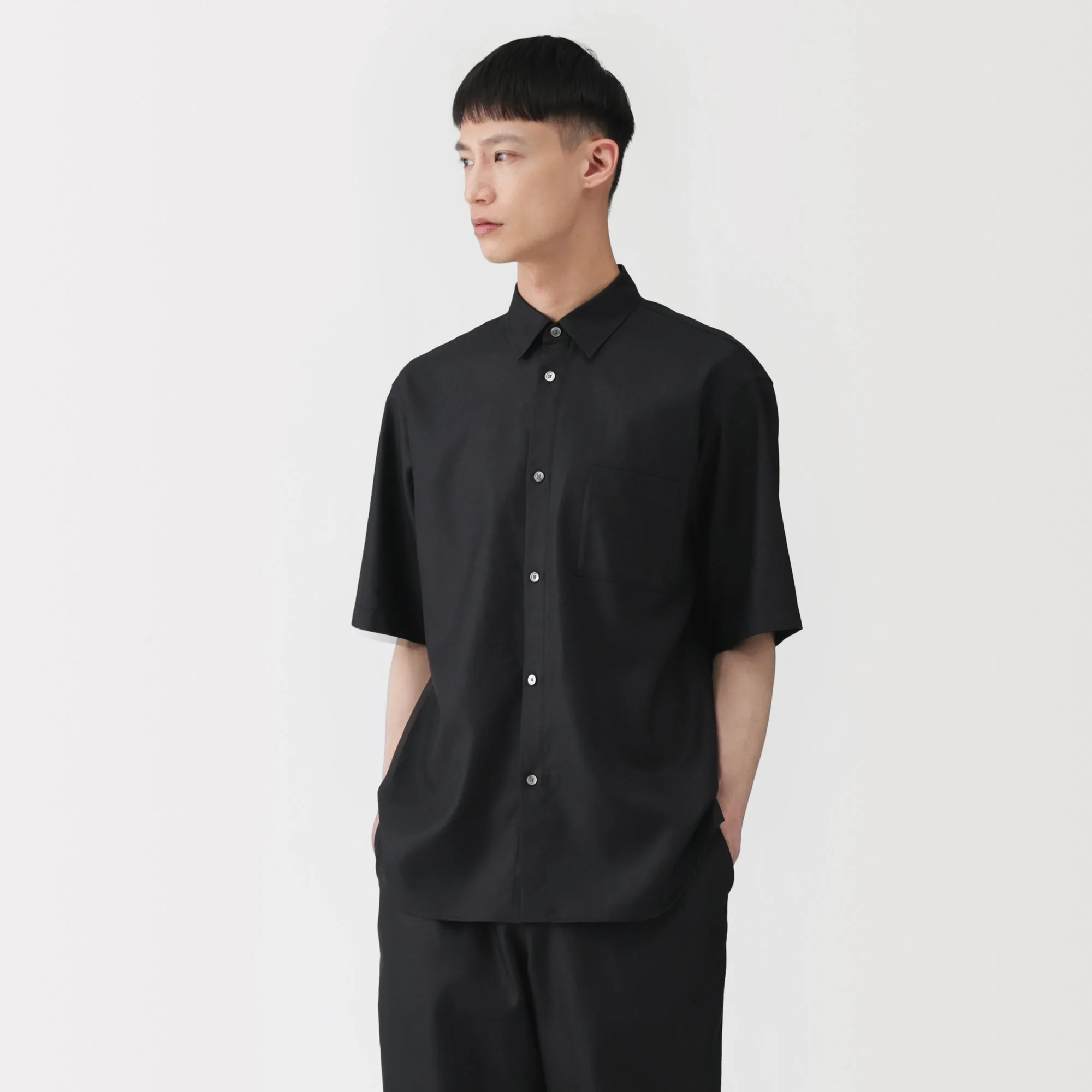 Labo Washi Blend Dobby Weave Shirt - Image 11