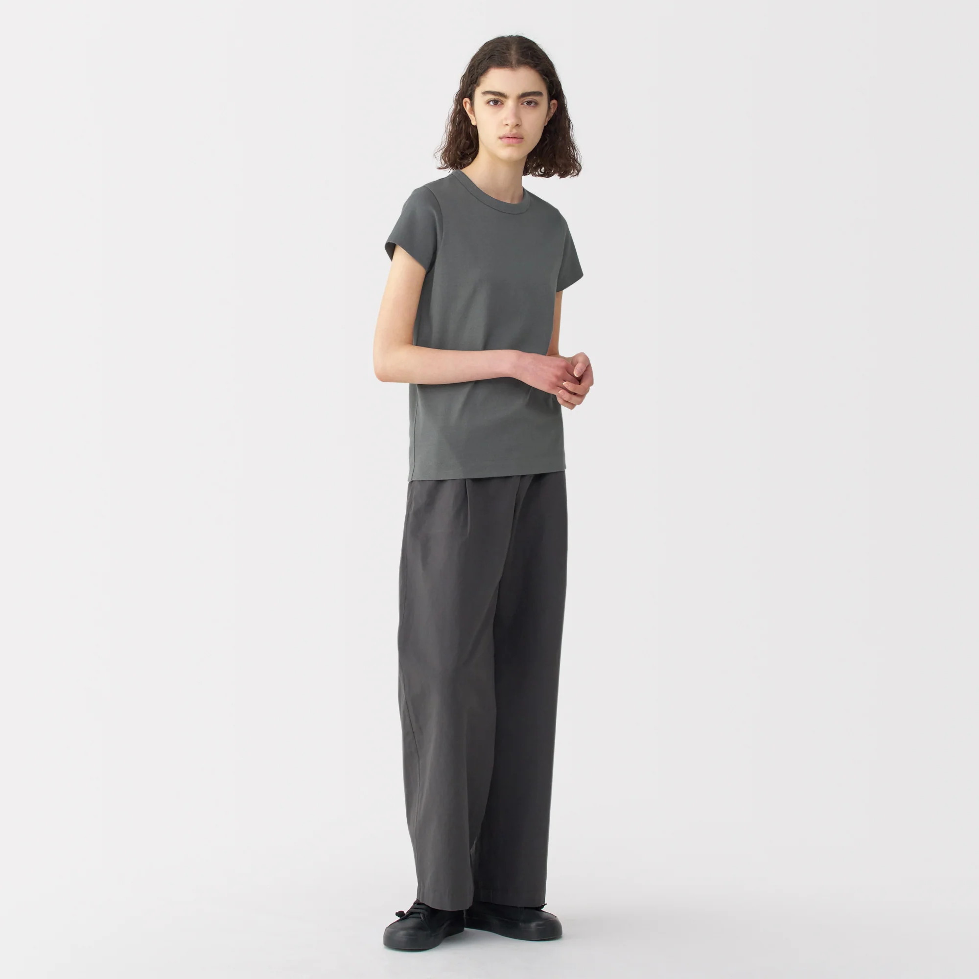 Labo Women's Linen Blend Short Sleeve T-Shirt - Image 17