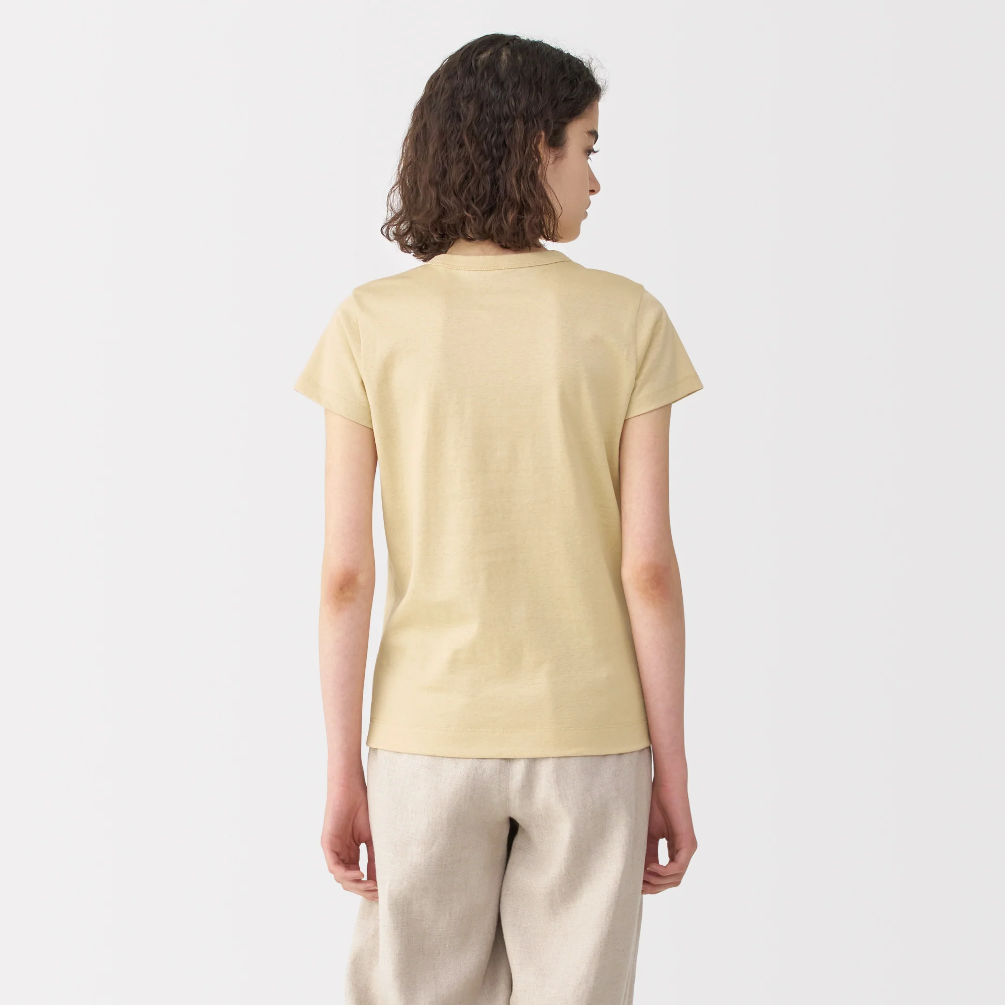 Labo Women's Linen Blend Short Sleeve T-Shirt - Image 6