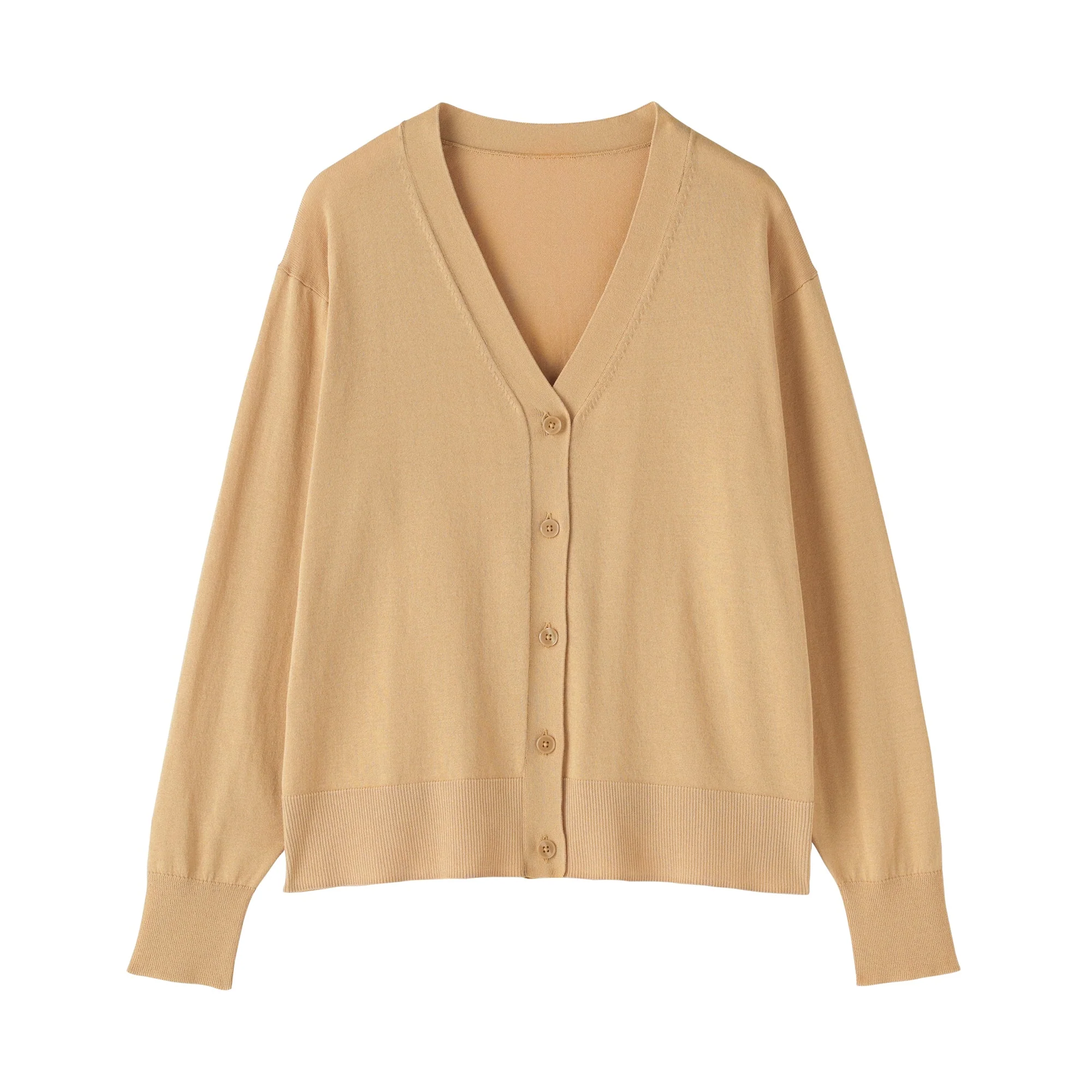 Light Knit V-Neck Cardigan - Image 34