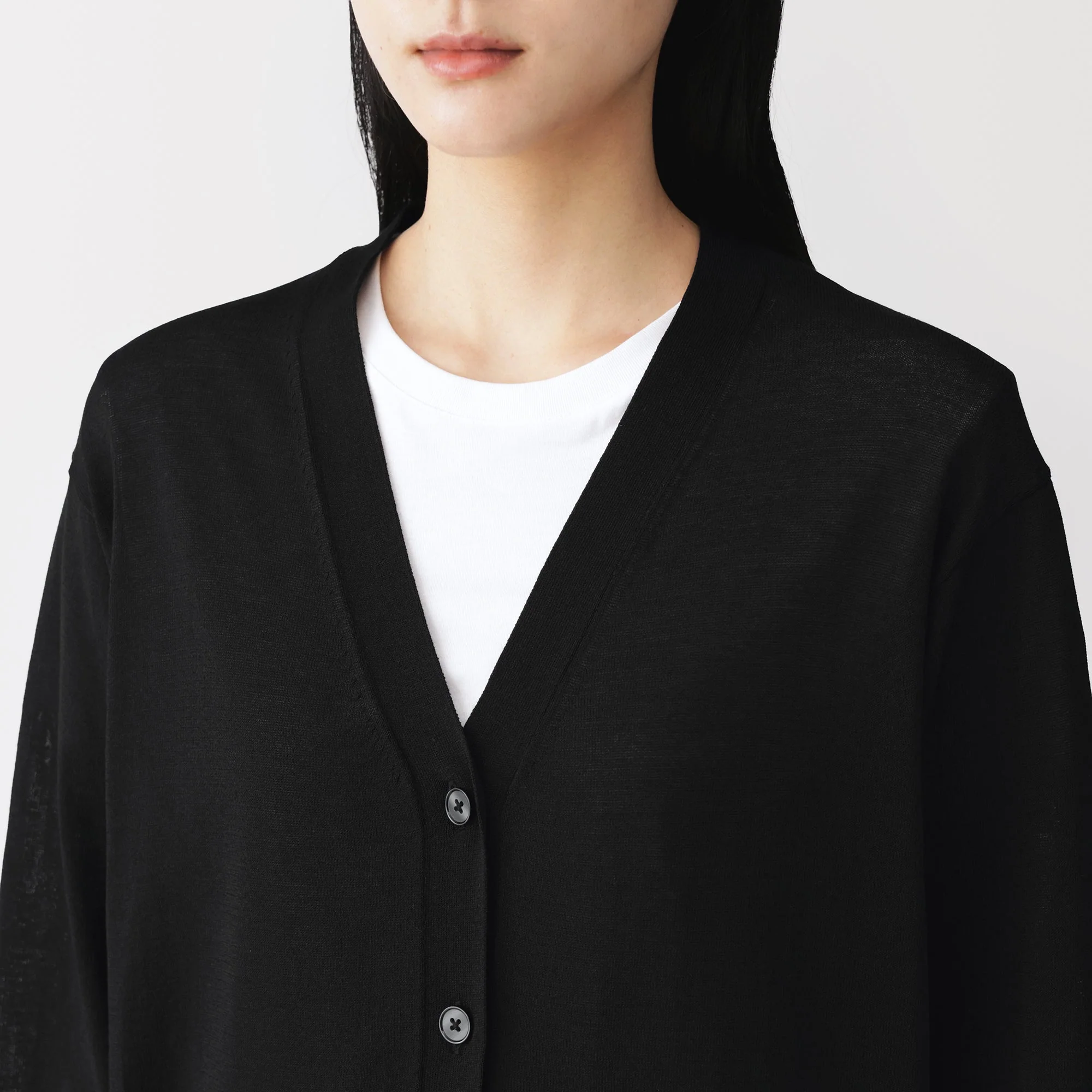 Light Knit V-Neck Cardigan - Image 63