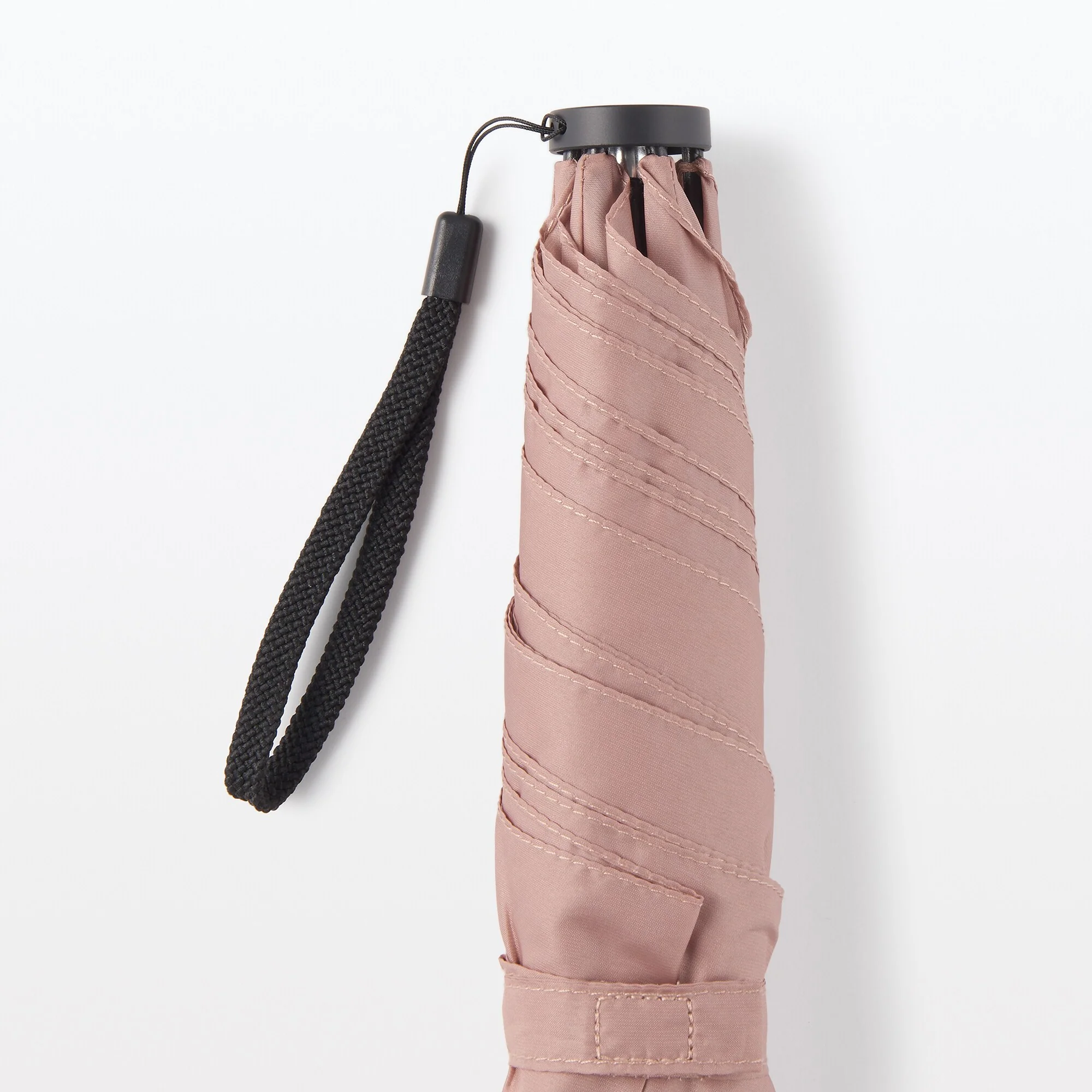 Lightweight All Weather Foldable Umbrella Apricot - Image 4