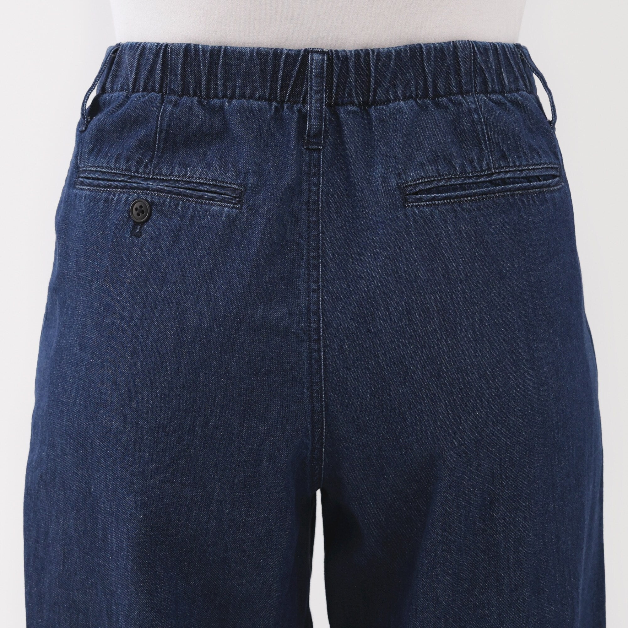 Lightweight Denim Wide Pants - Image 7