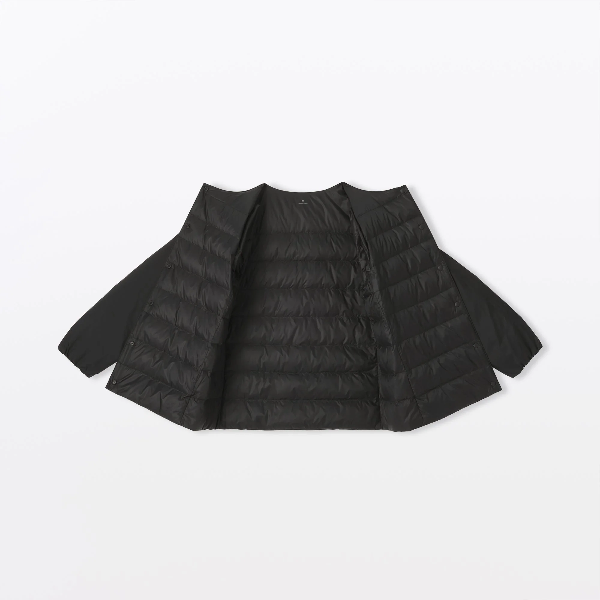 Lightweight Down Collarless Jacket - Image 10
