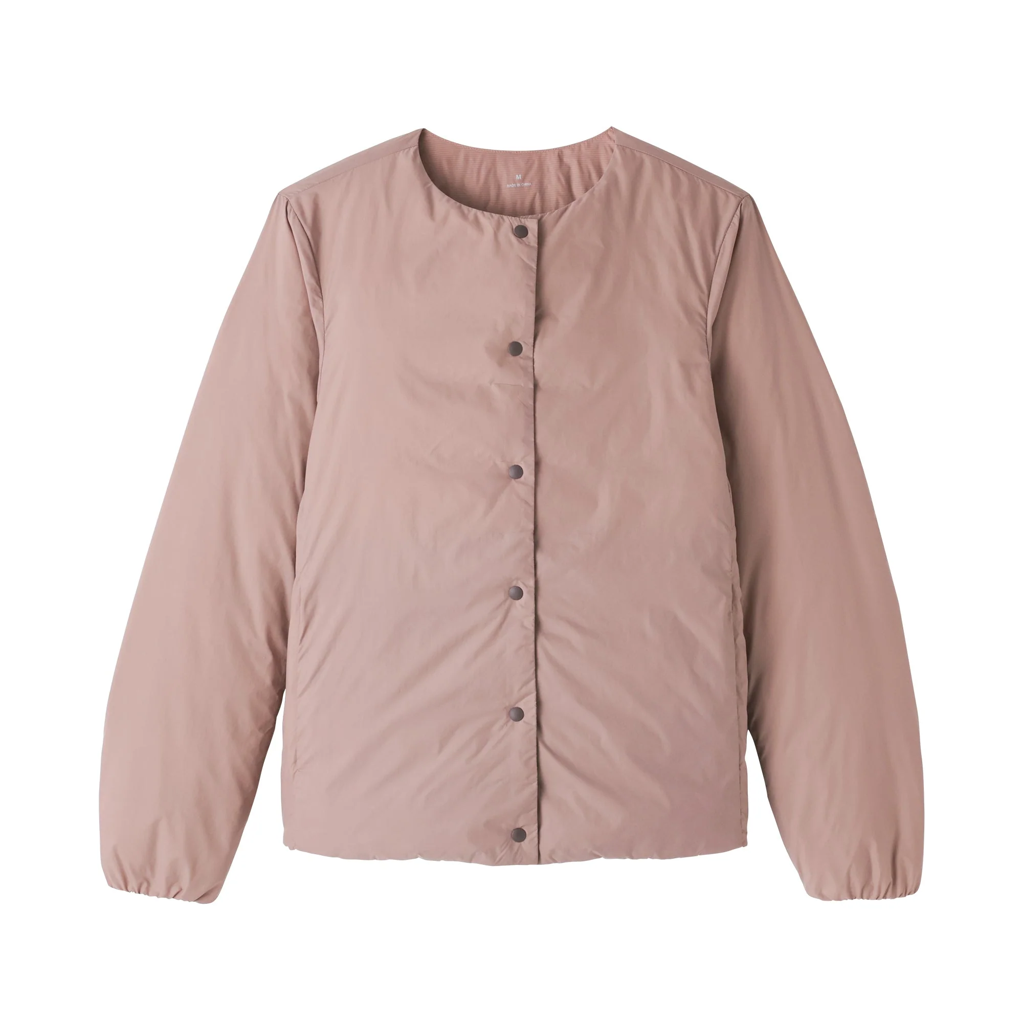 Lightweight Down Collarless Jacket - Image 23